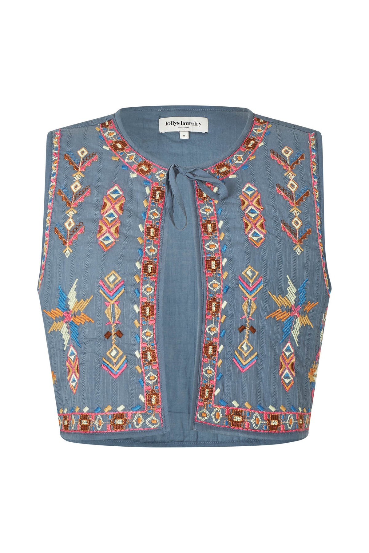 Lollys Laundry IlsaLL Weste Vest Gedämpftes Blau
