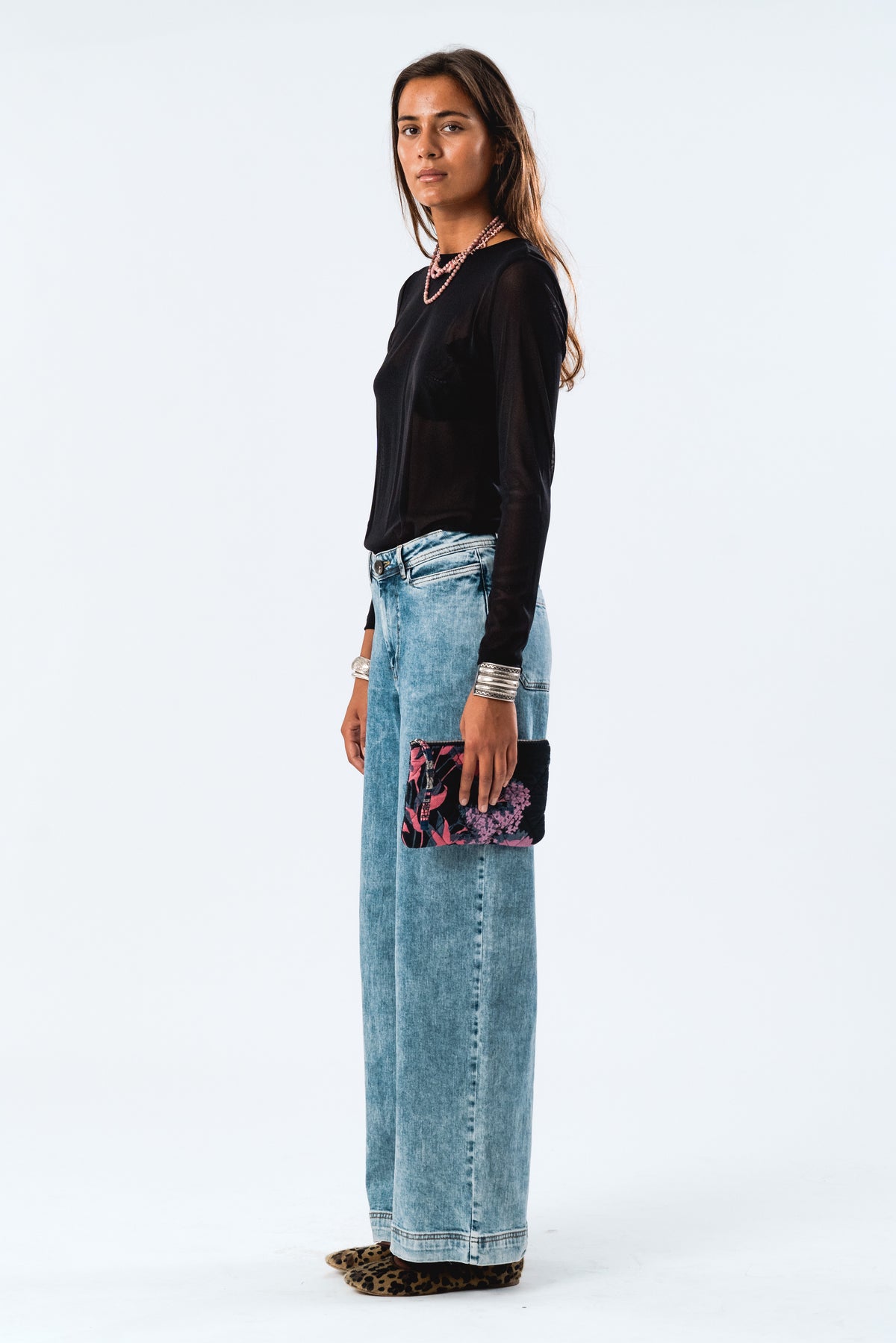 Lollys Laundry IrieLL Blouse LS Blouse Schwarz