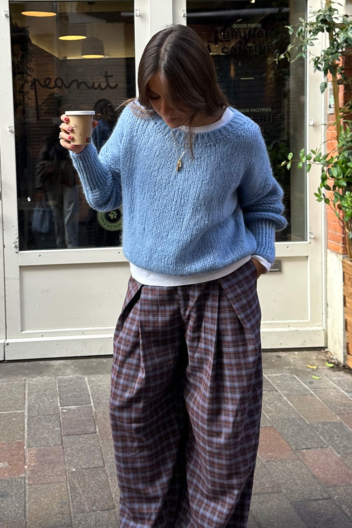 Lollys Laundry IsoldeLL Strickpullover Jumper Hellblau