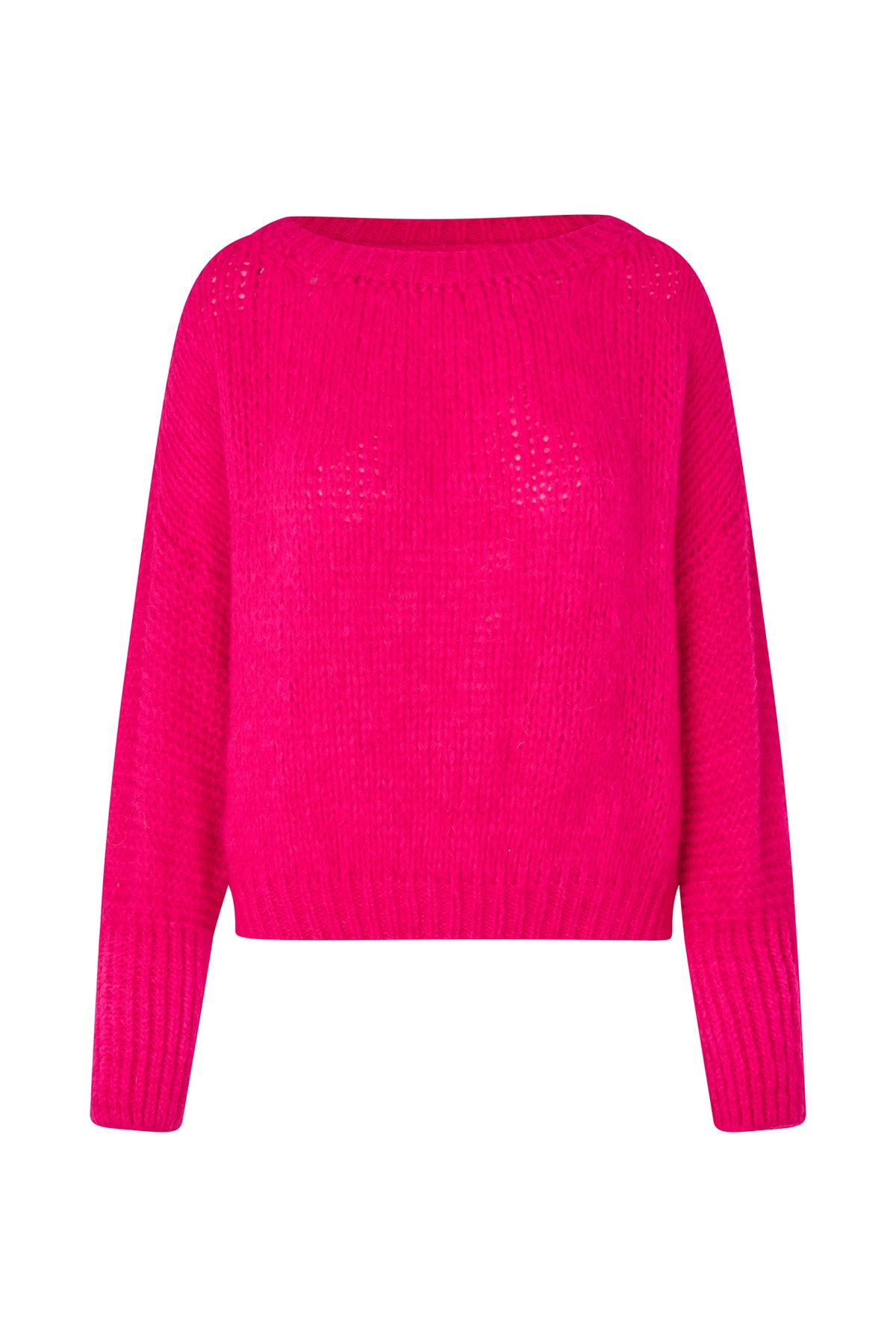 IsoldeLL Strickpullover - Neon pink