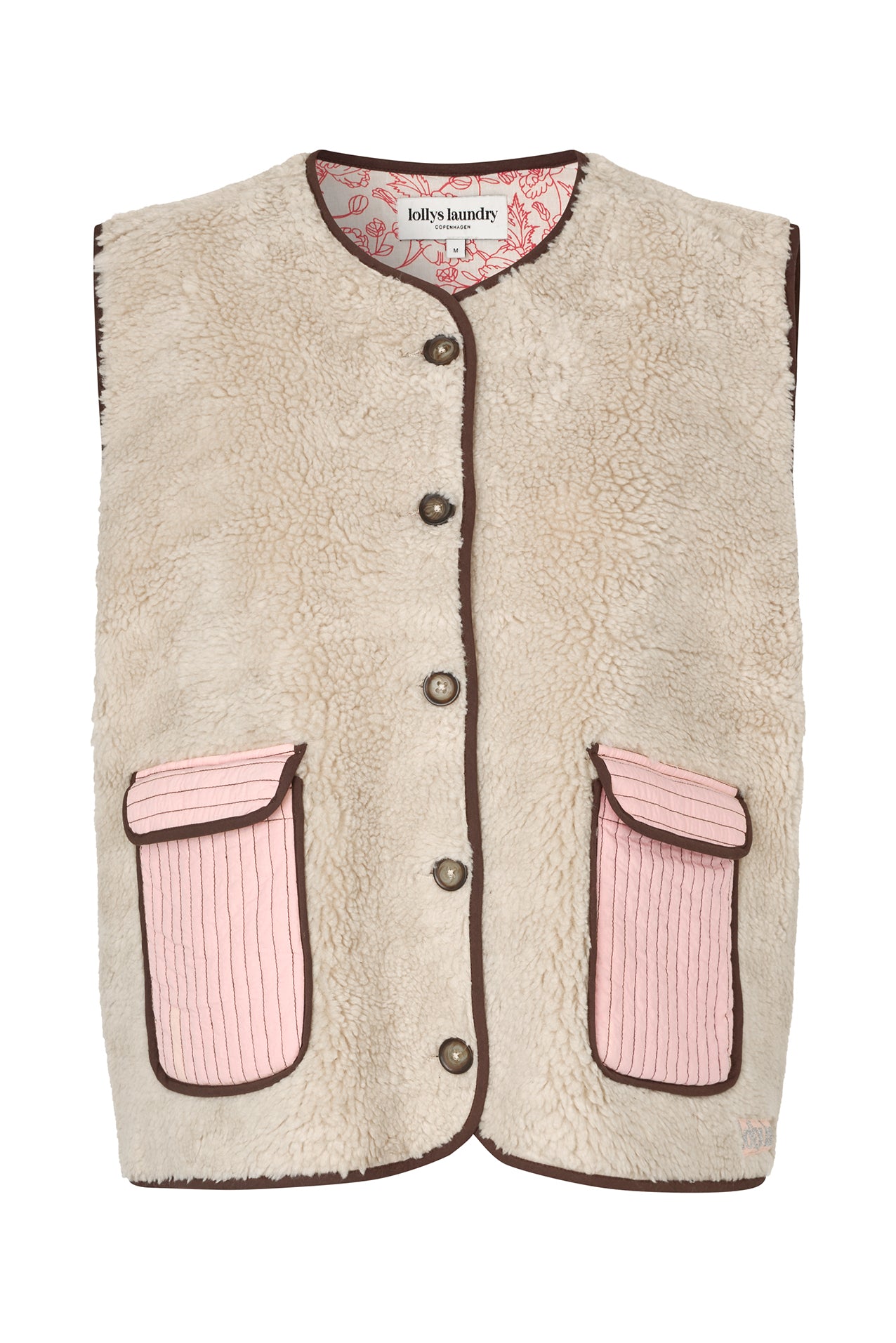 Lollys Laundry JaceLL Love Weste Vest 08 Beige