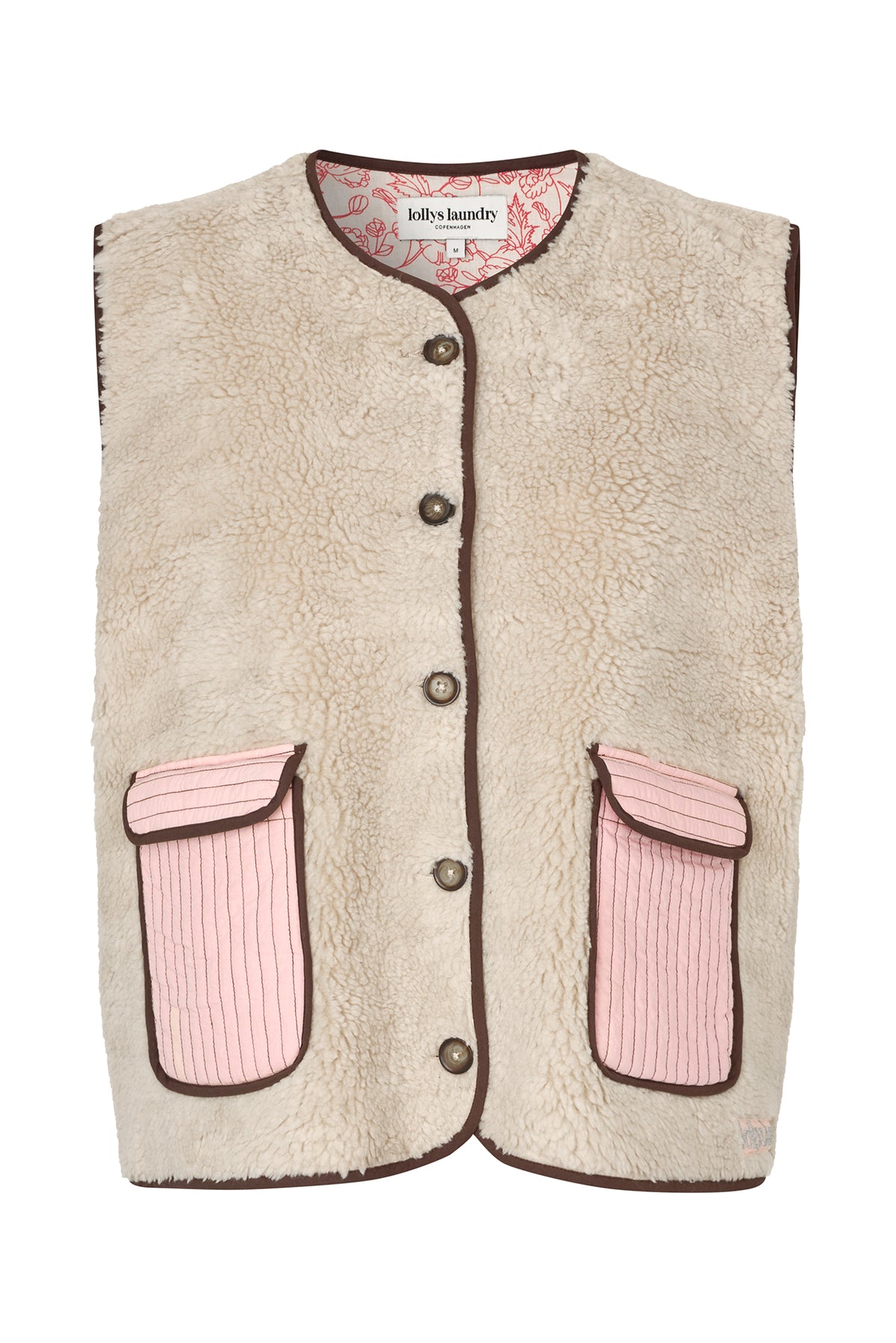 Lollys Laundry JaceLL Love Weste Vest 08 Beige