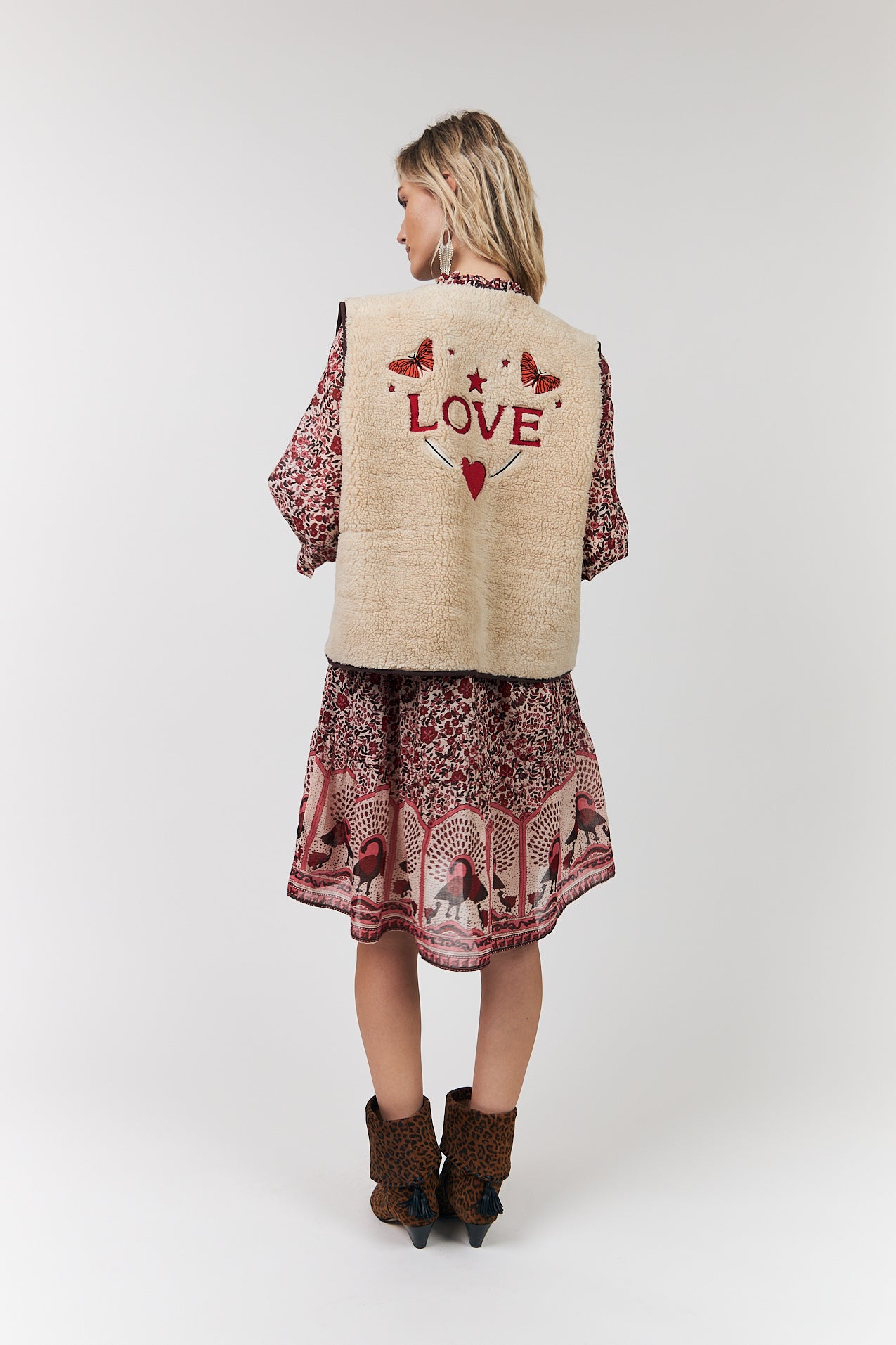 Lollys Laundry JaceLL Love Weste Vest 08 Beige
