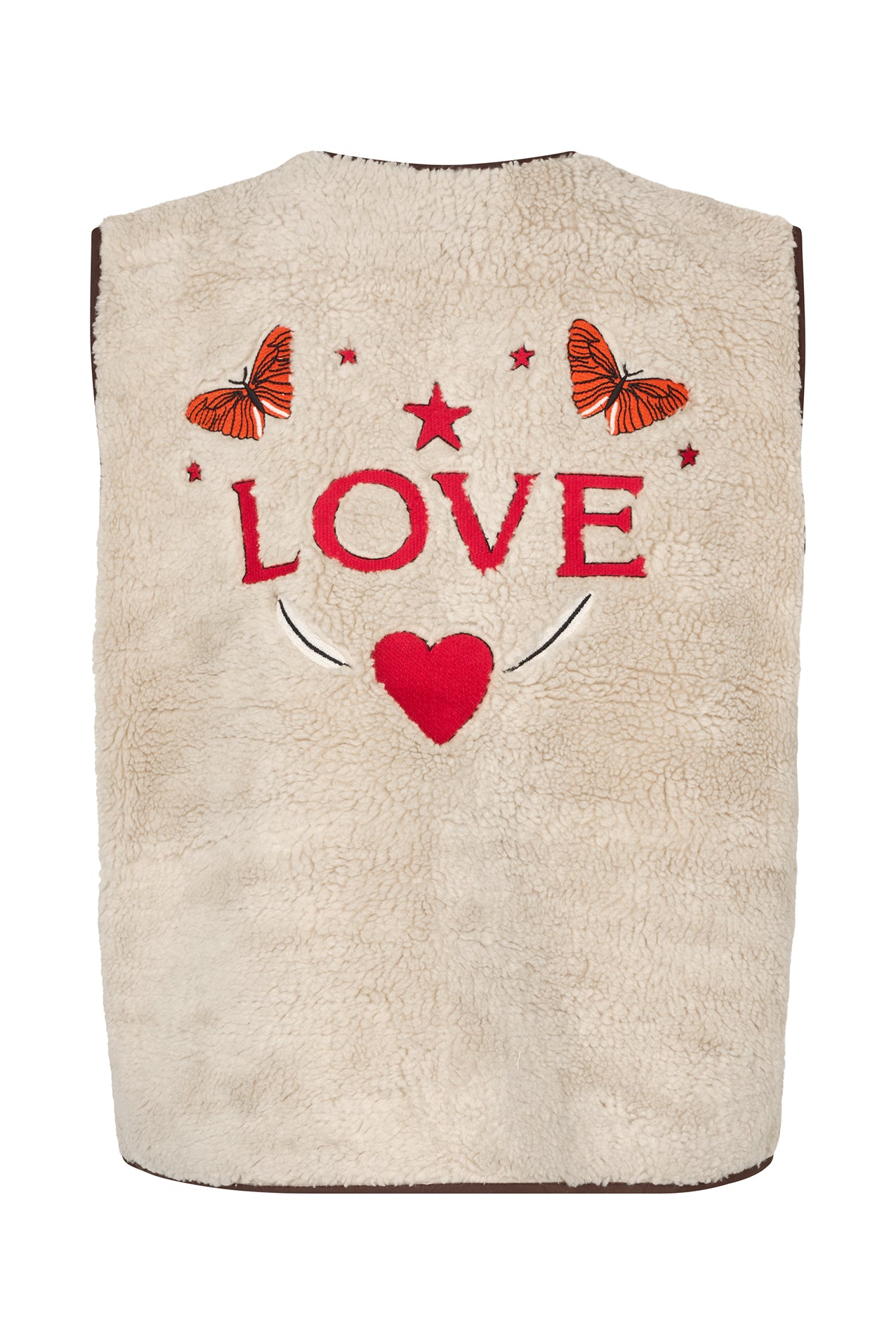 Lollys Laundry JaceLL Love Weste Vest 08 Beige