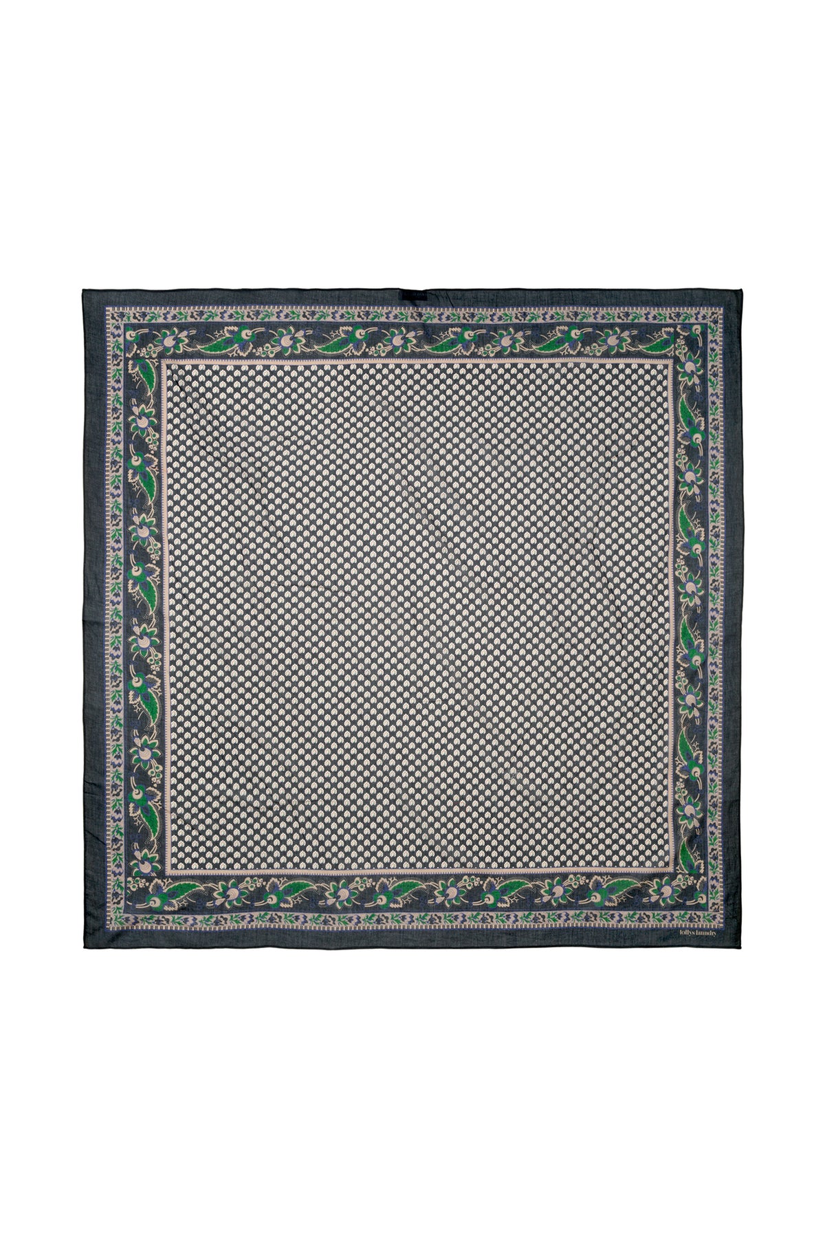 Lollys Laundry JennaLL großes Tuch Scarf Schwarz