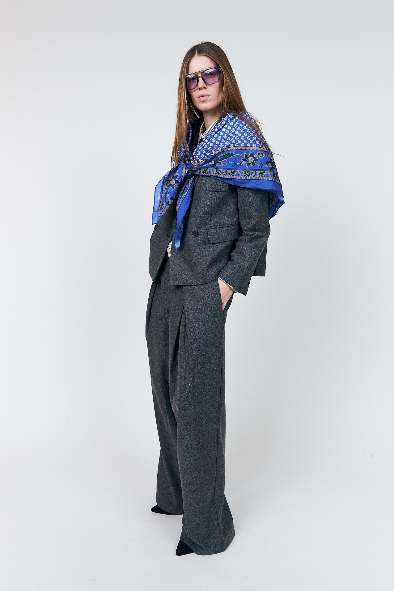 Lollys Laundry JillLL Tuch scarf Blau