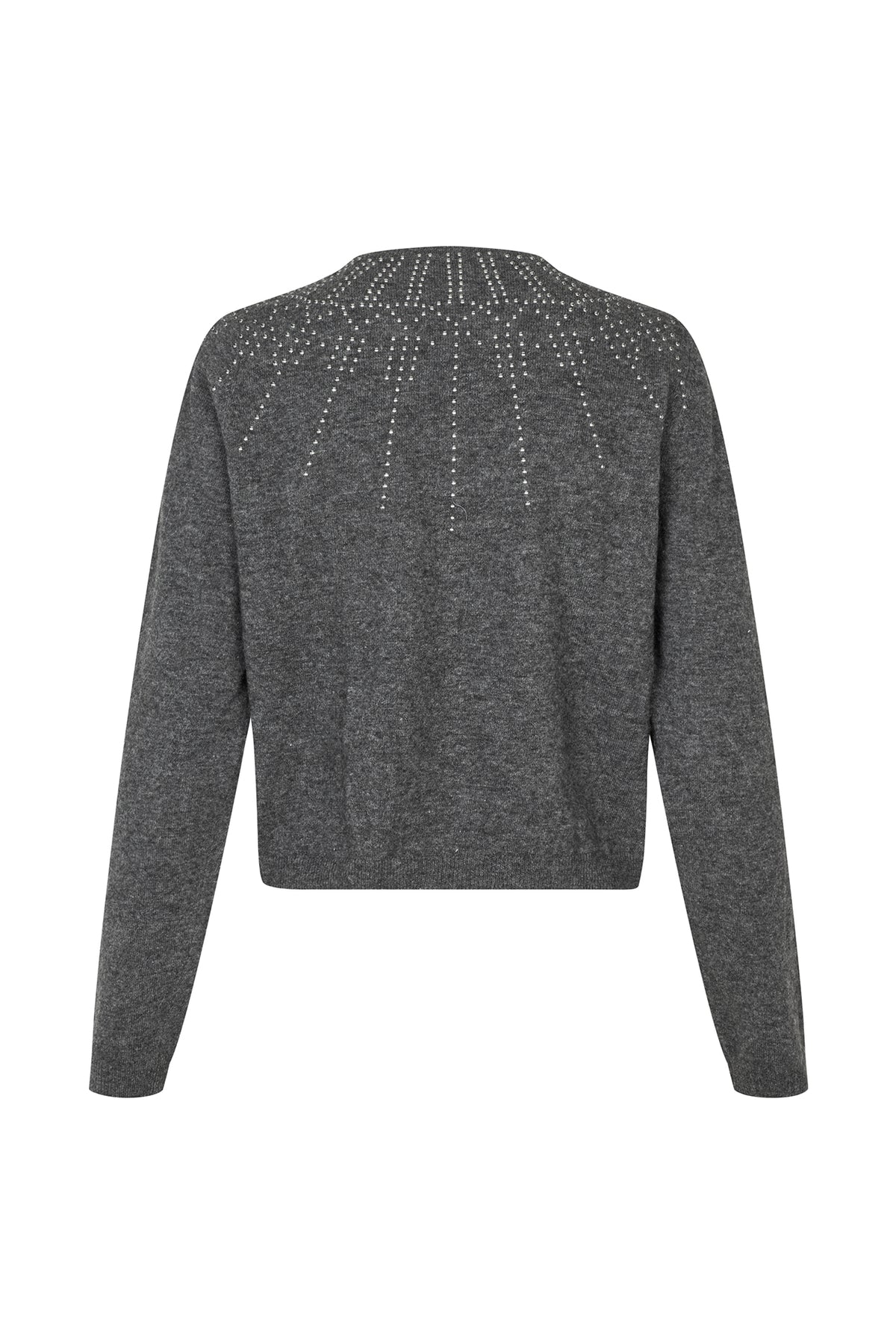 JudeLL Strickjacke - Graumeliert
