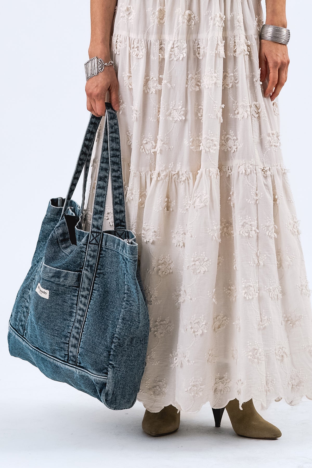 Lollys Laundry JuniperLL Shopper Bag Blaues Denim