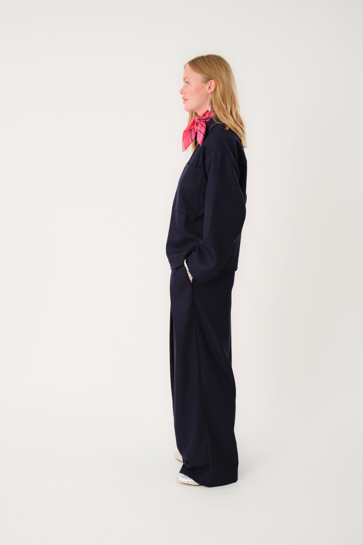 Lollys Laundry KhaiLL Jacke Jacket Dunkelblau