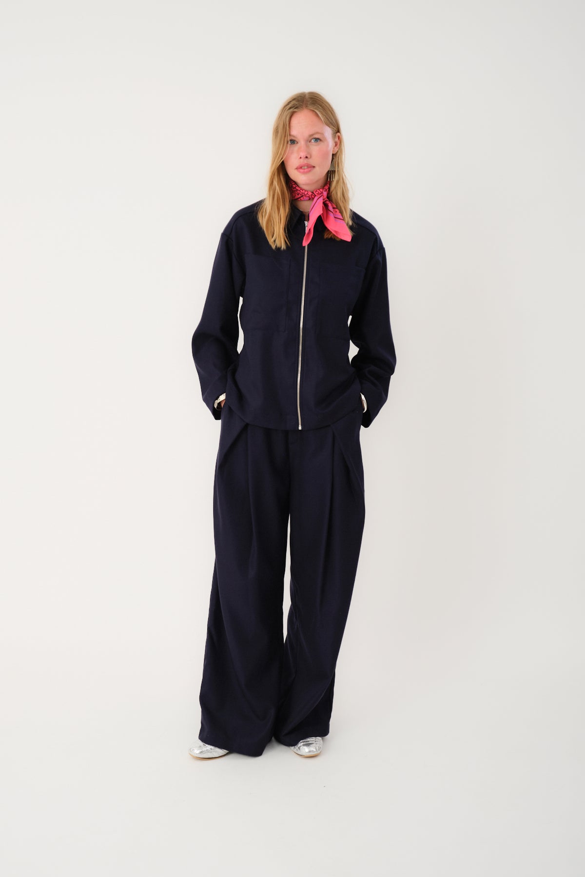 Lollys Laundry KhaiLL Jacke Jacket Dunkelblau