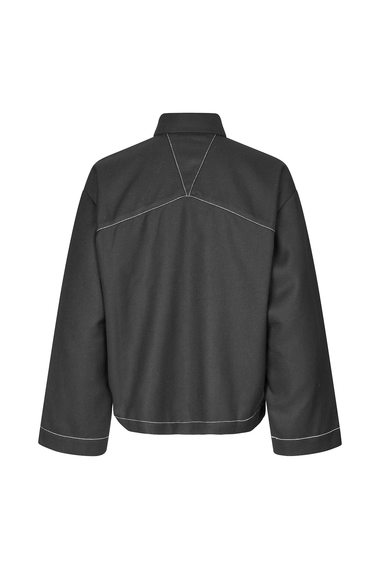 KhaiLL Jacket LS - Dark Grey Melange