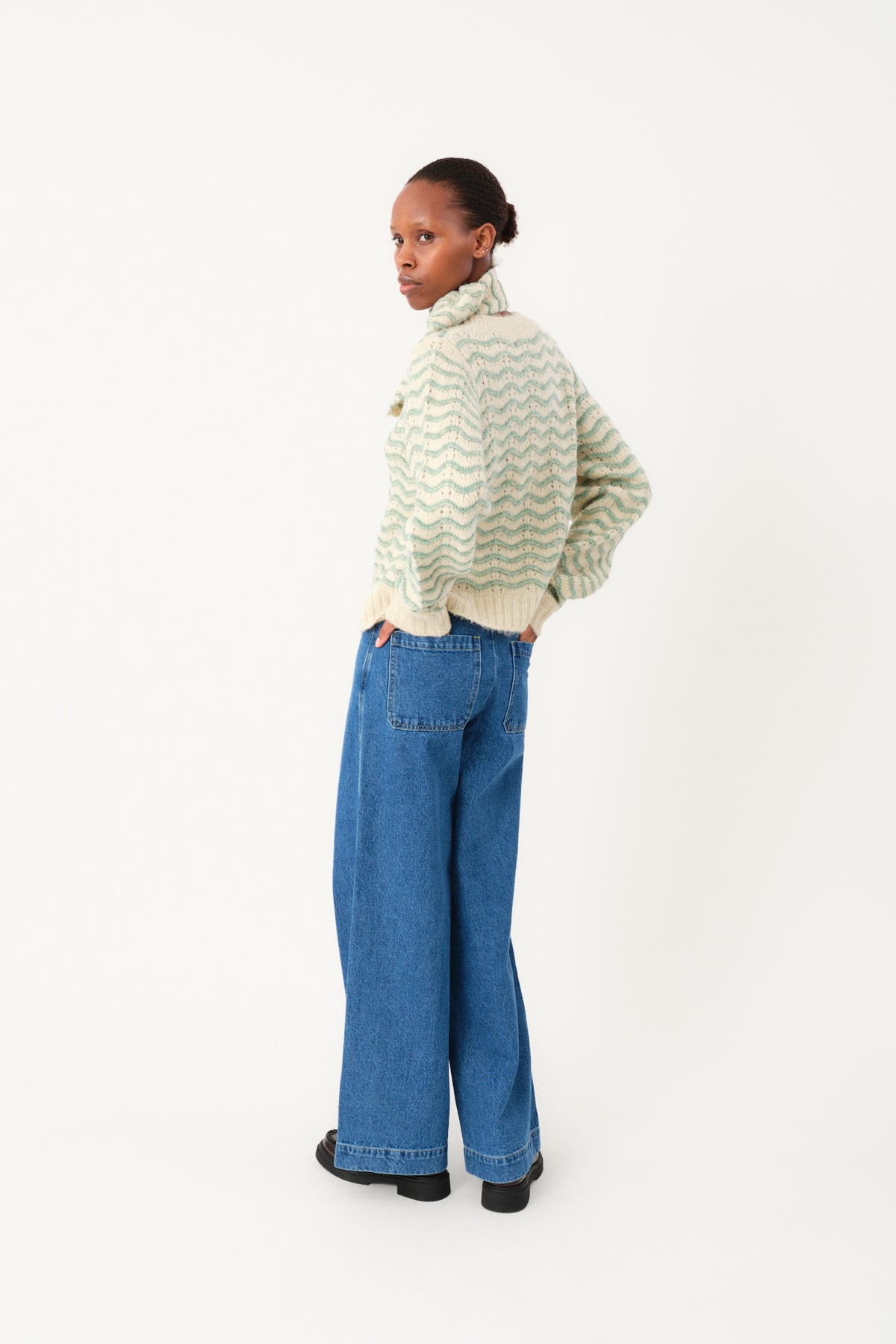 Lollys Laundry LanoLL Cardigan Cardigan Gedämpftes Grün