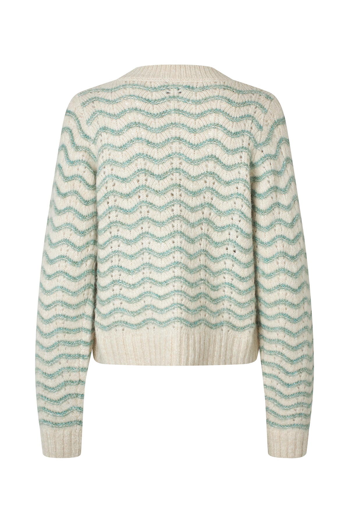 Lollys Laundry LanoLL Cardigan Cardigan Gedämpftes Grün