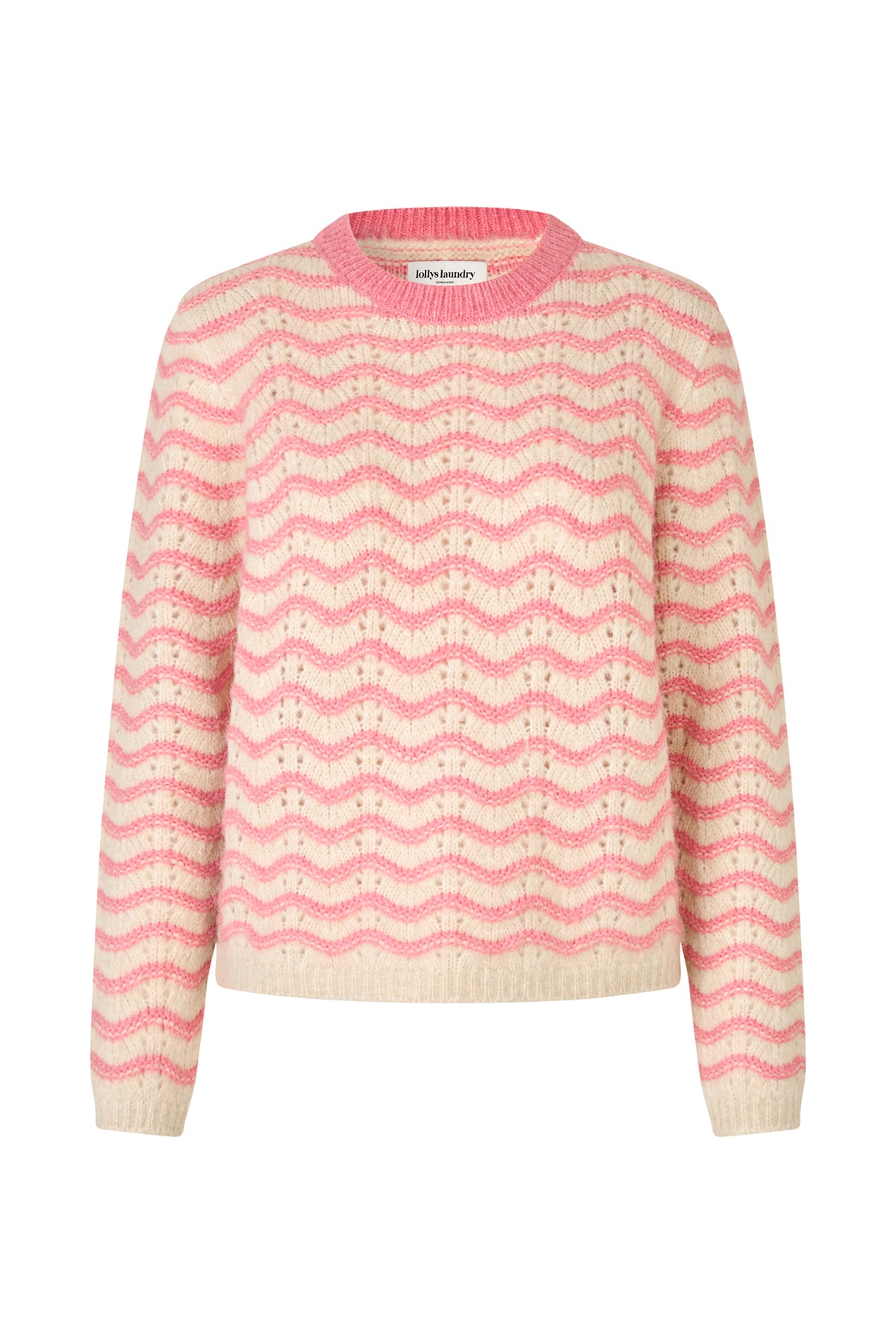 Lollys Laundry LanoLL Pullover Strick Jumper Pink