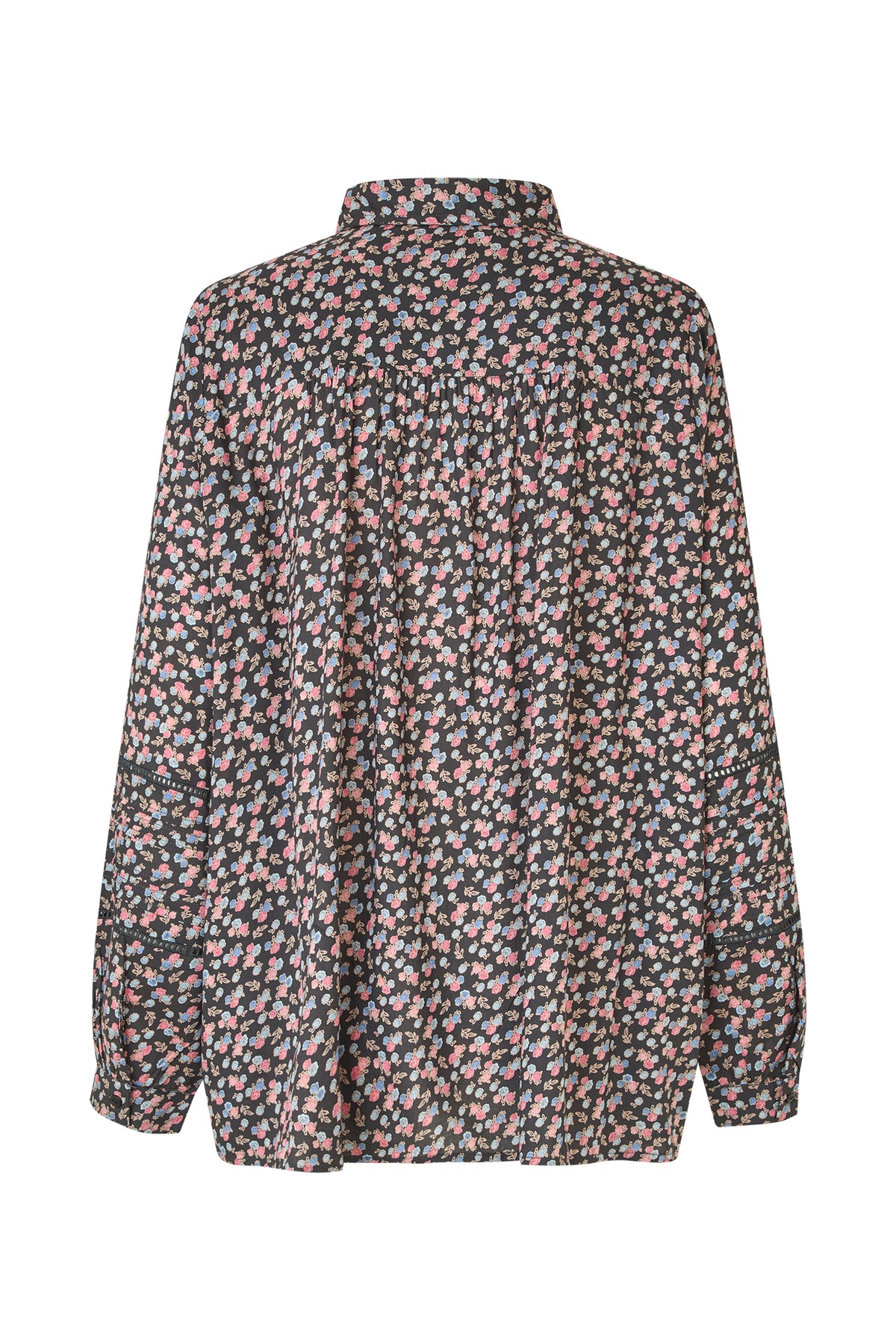 Lollys Laundry LariLL Bluse Shirt Verblasstes Schwarz