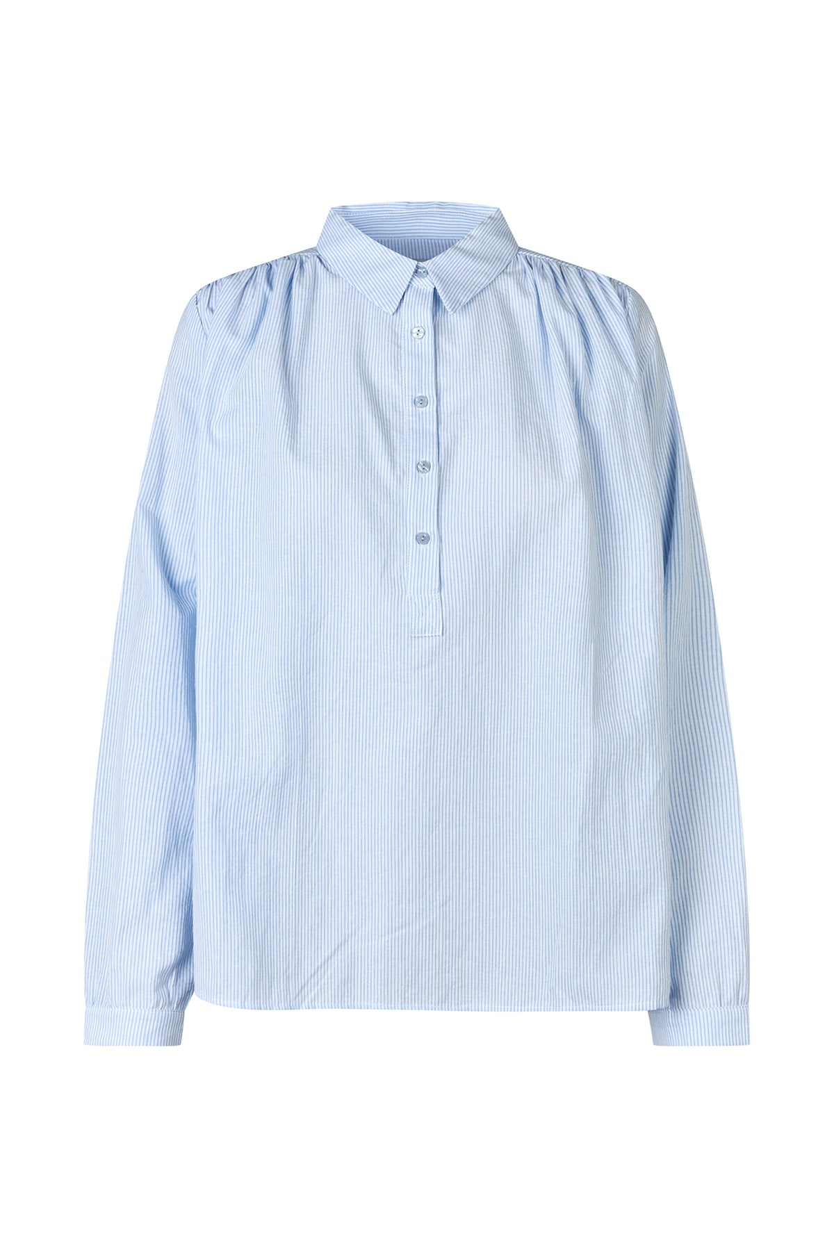 Lollys Laundry LariLL Hemdbluse Shirt Hellblau