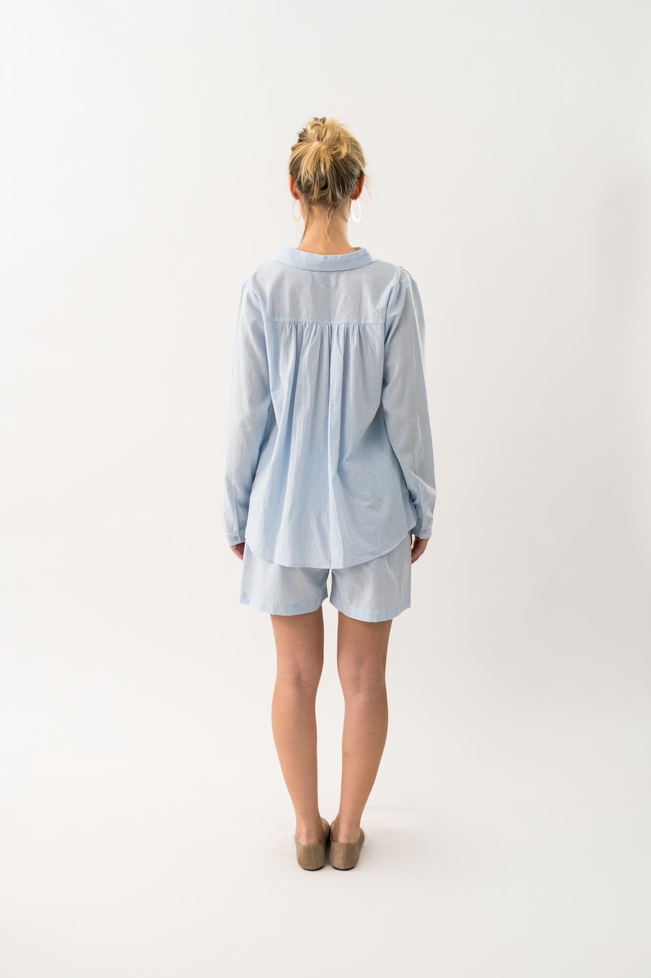 Lollys Laundry LariLL Hemdbluse Shirt 22 Light Blue