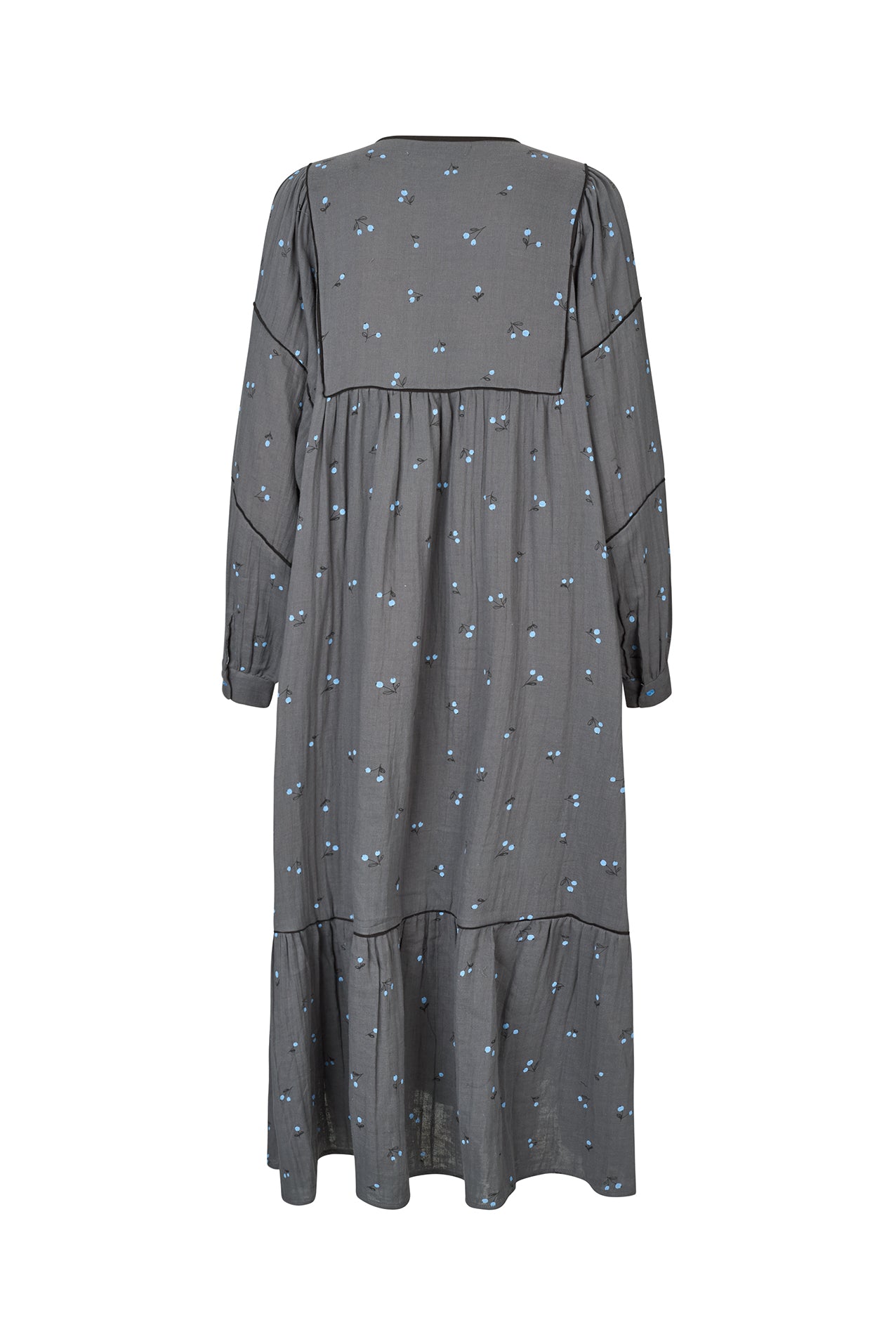 LatourLL Maxi Dress LS - Grey