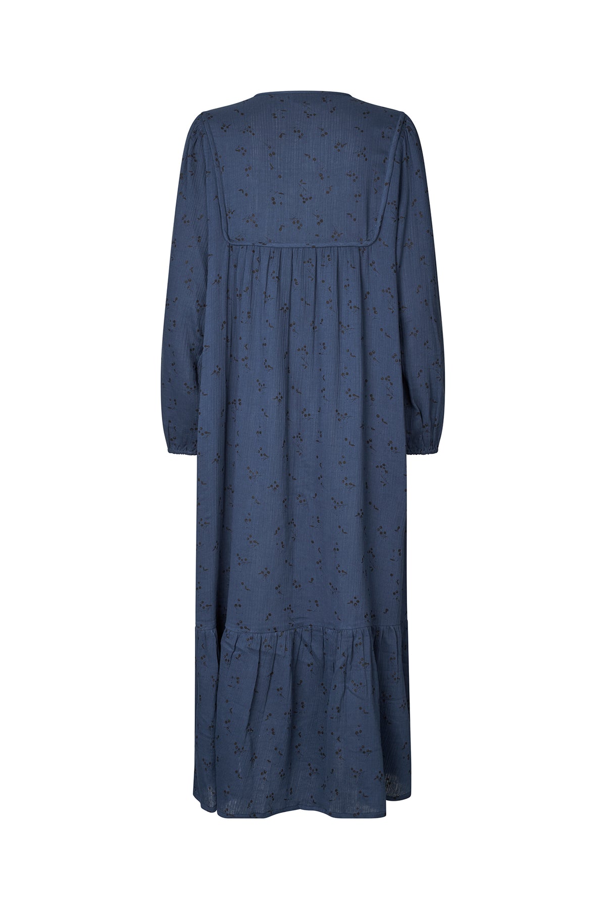 Lollys Laundry LatourLL Maxi Dress LS Dress Dunkelblau