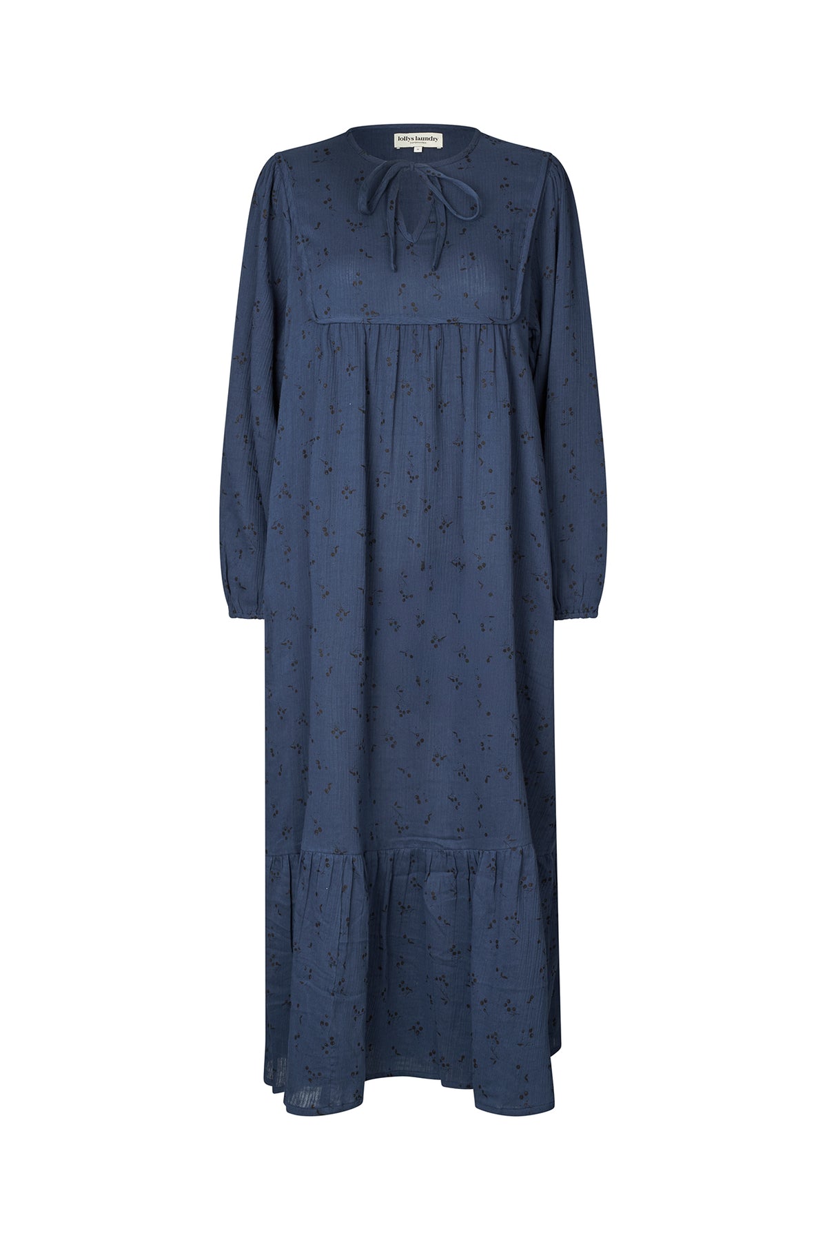 Lollys Laundry LatourLL Maxi Dress LS Dress Dunkelblau