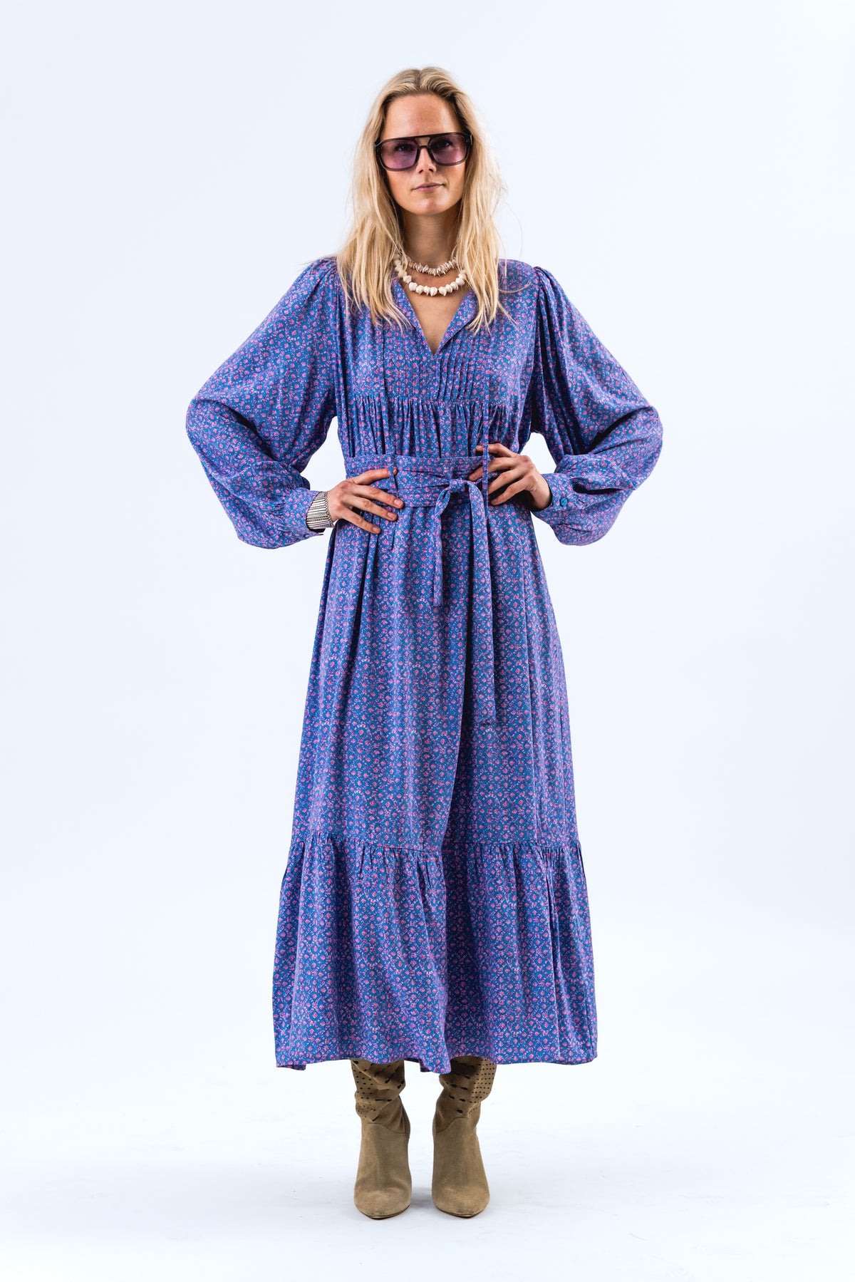 Lollys Laundry LatourLL Maxi Kleid Dress Pink