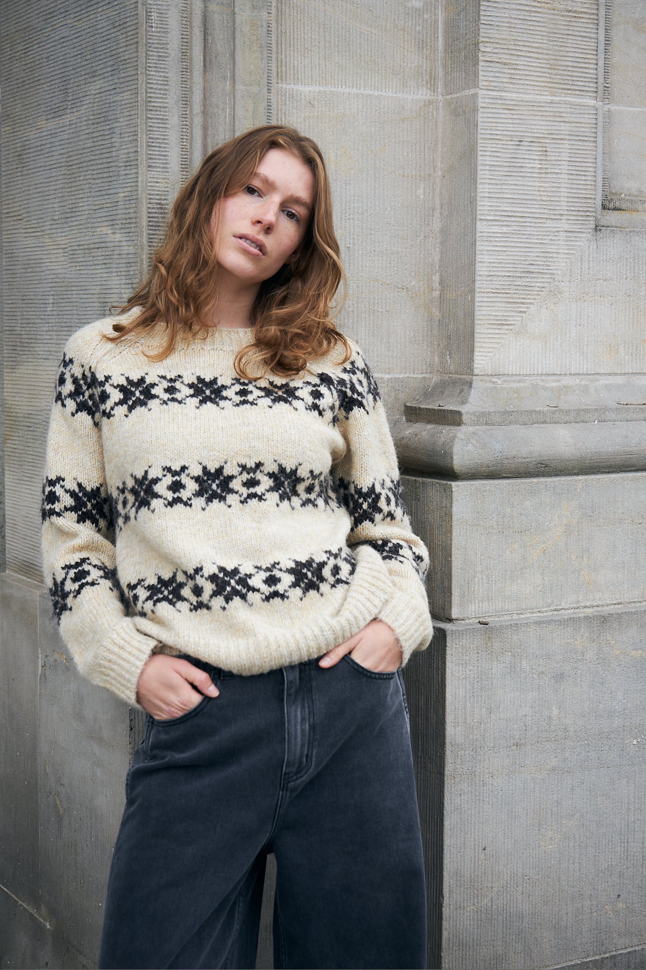 Lollys Laundry LattieLL Strick Jumper Creme