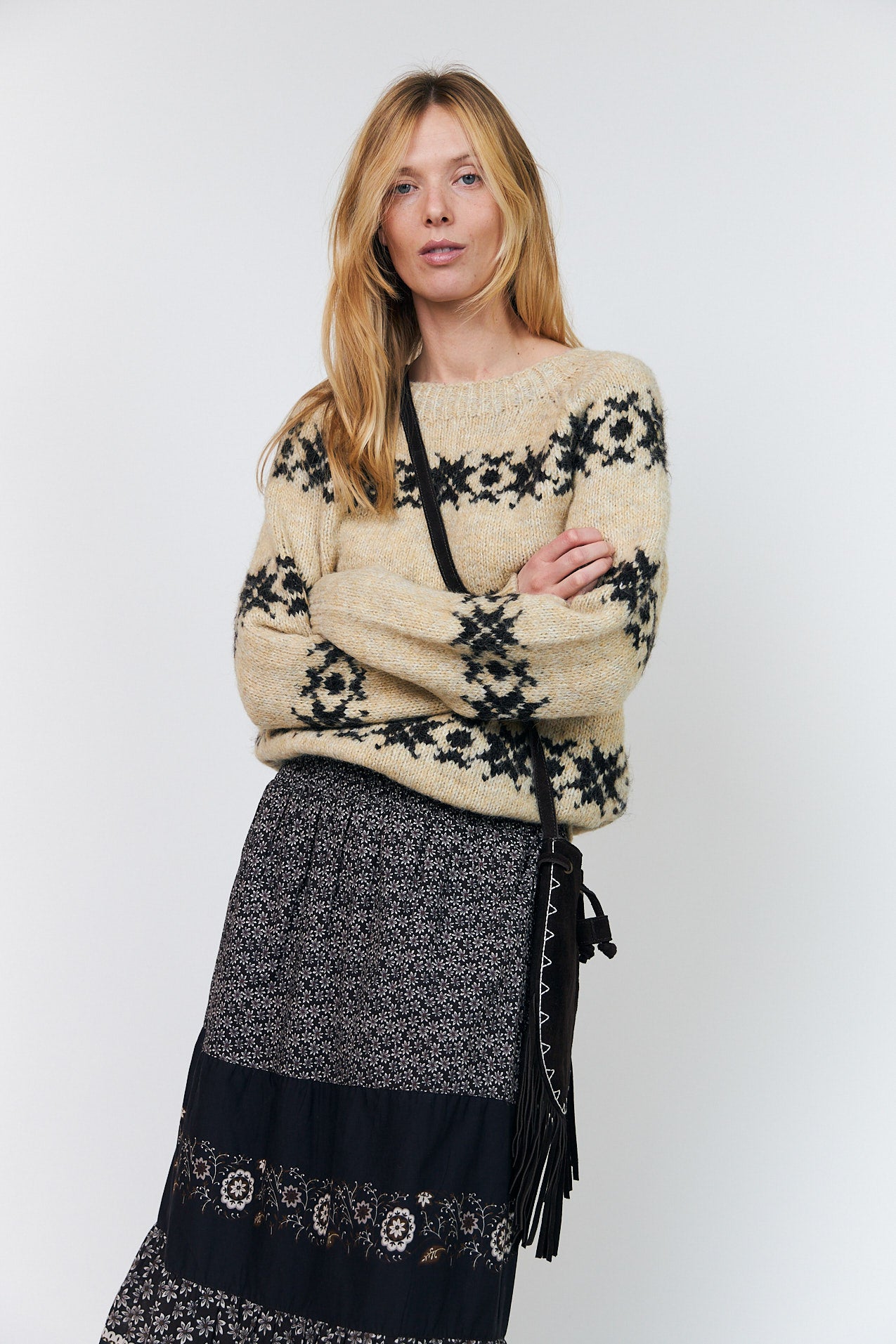 Lollys Laundry LattieLL Strick Jumper Creme