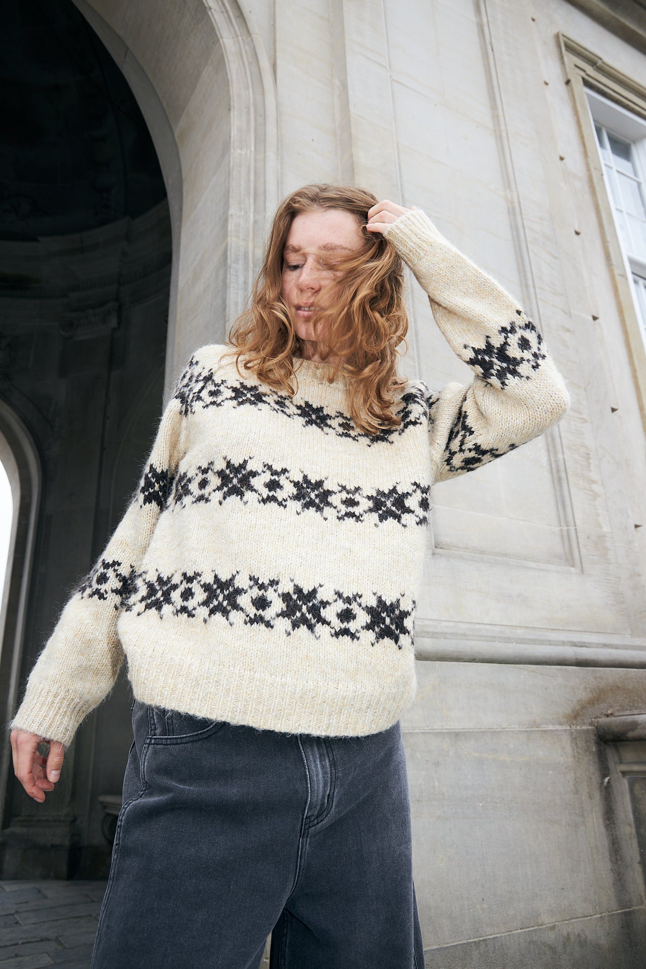 Lollys Laundry LattieLL Strick Jumper Creme