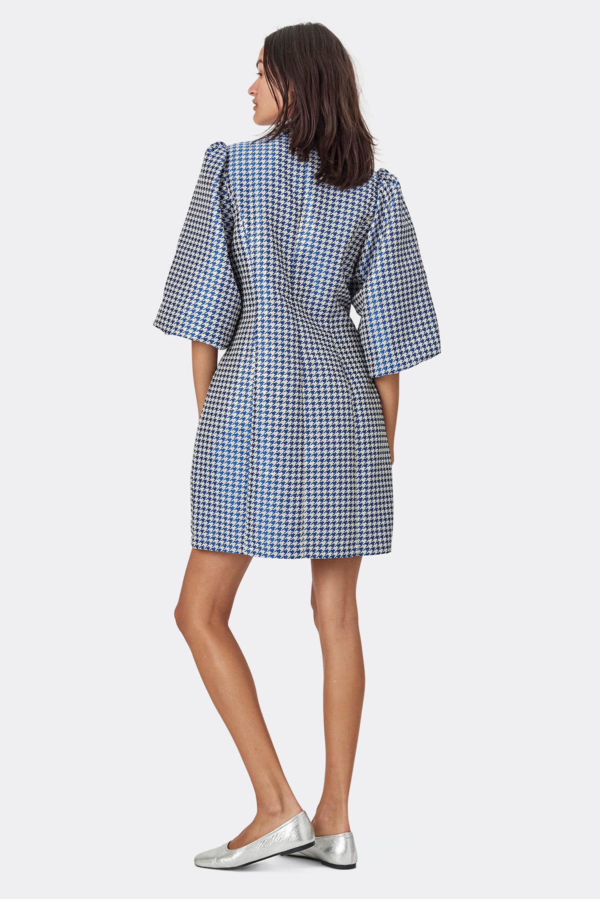 Lollys Laundry LausanneLL Short Dress SS Dress Karomuster
