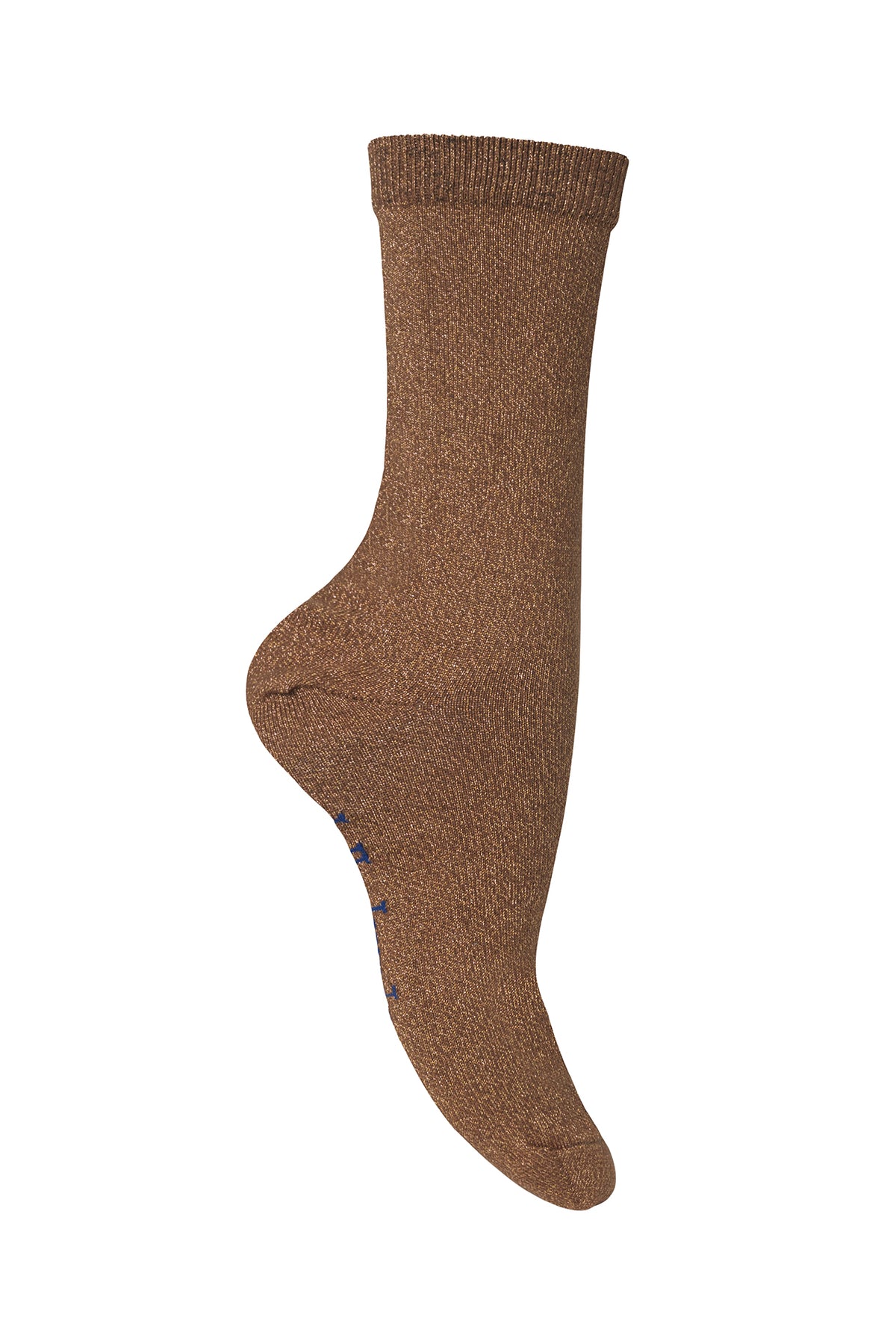 Lollys Laundry LeiaLL Lurex Socken Socks Bronze