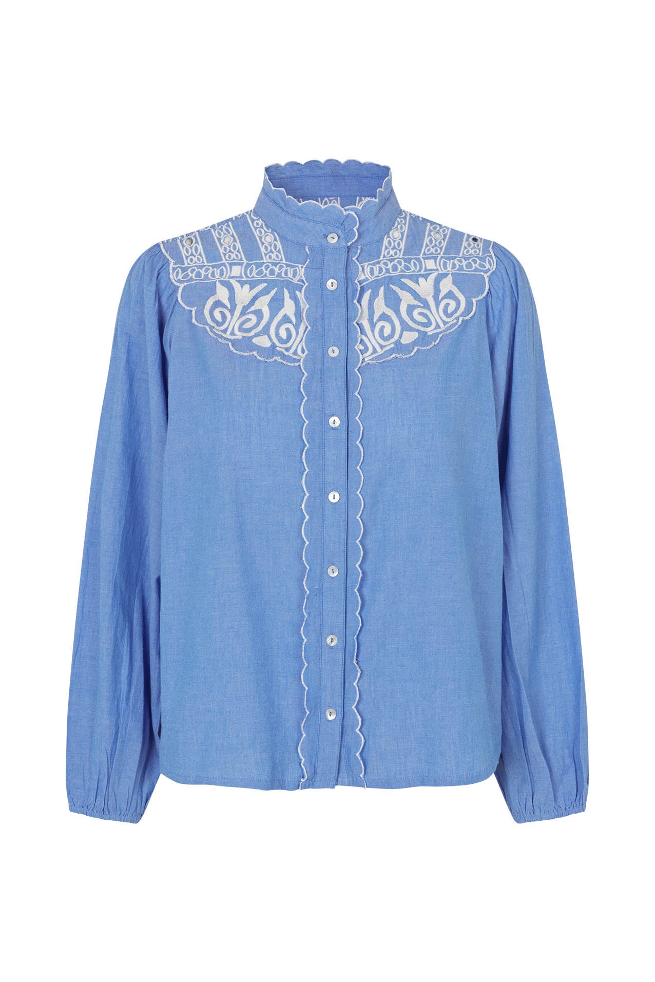Lollys Laundry LiaLL Bluse Shirt Blau
