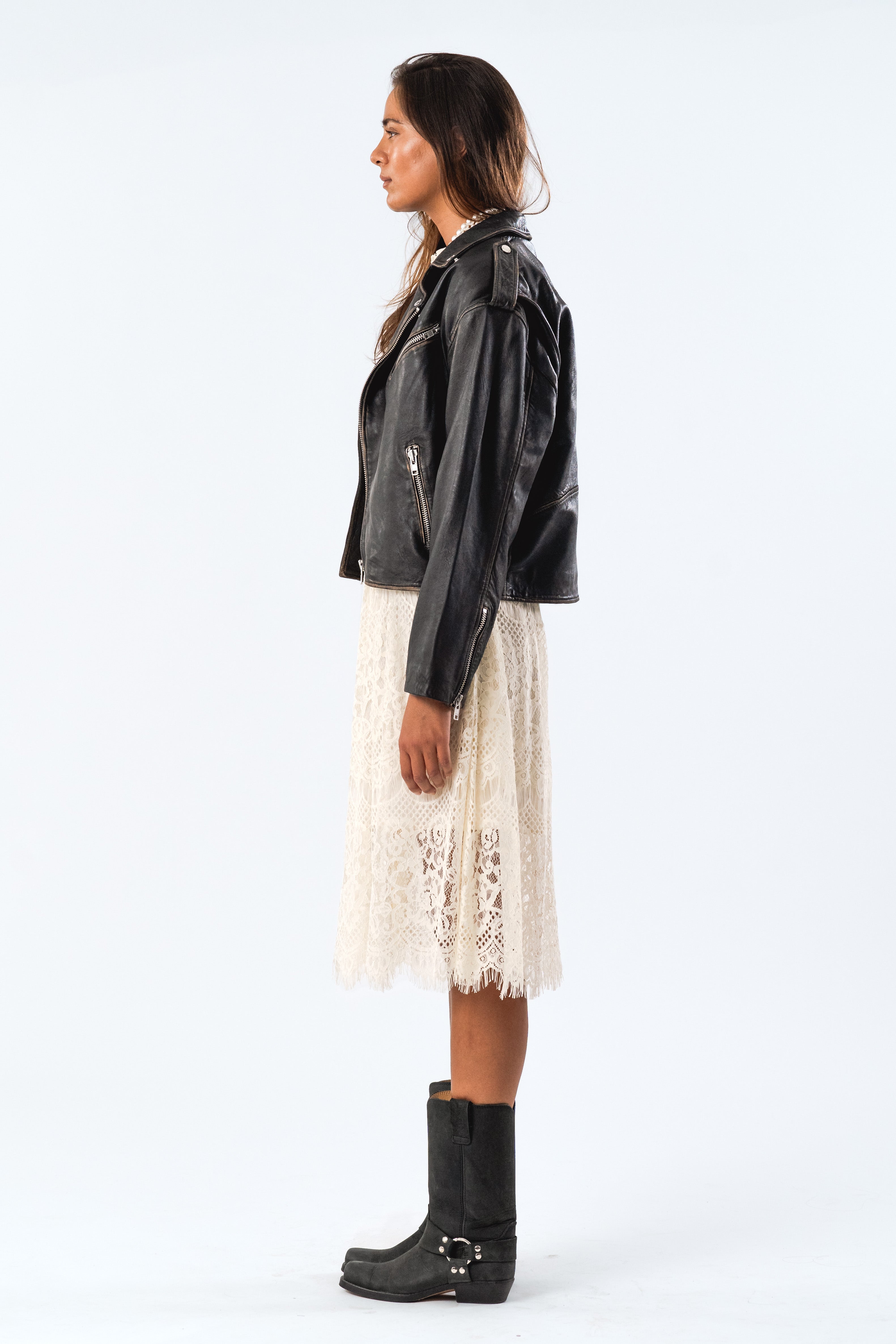 LilLL Leather Jacket - Black