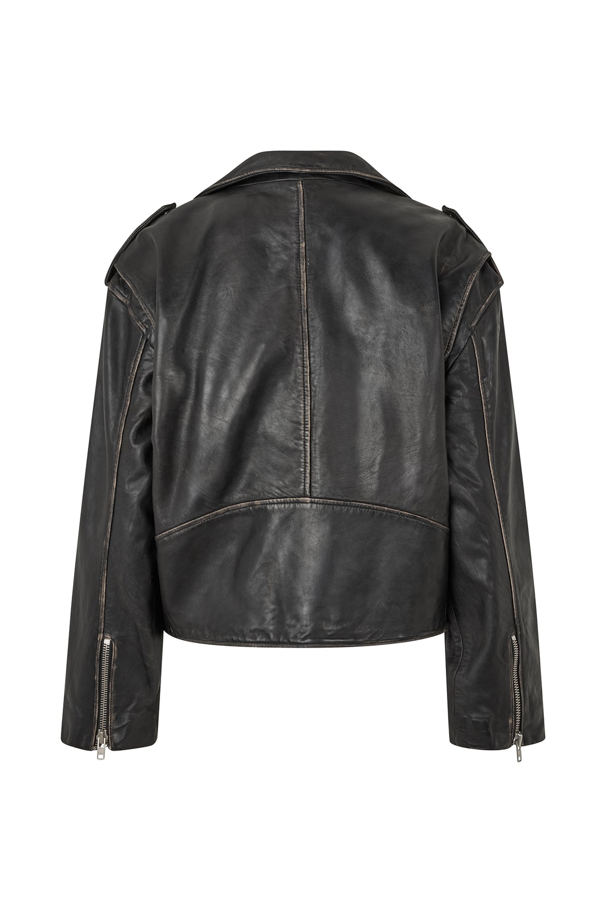 Lollys Laundry LilLL Leather Jacket Jacket Schwarz