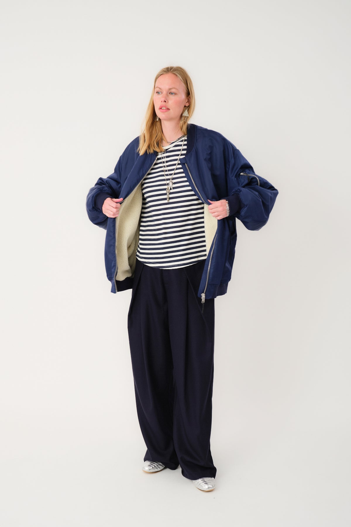 LilaLL Bomber Jacke - Navy