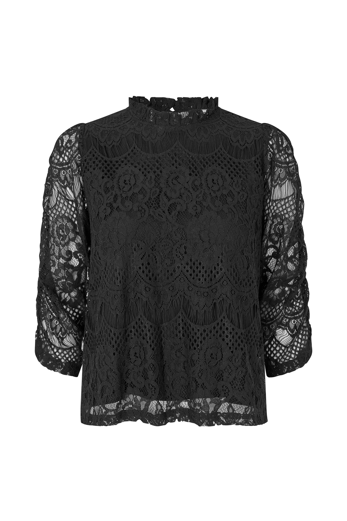 Lollys Laundry LilouLL Bluse Blouse Schwarz