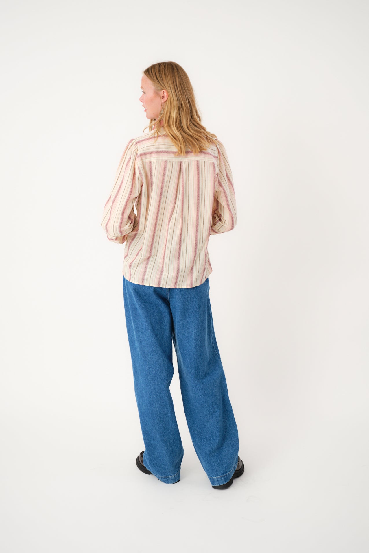 Lollys Laundry LinaLL Hemdbluse Shirt 36 Dusty Rose