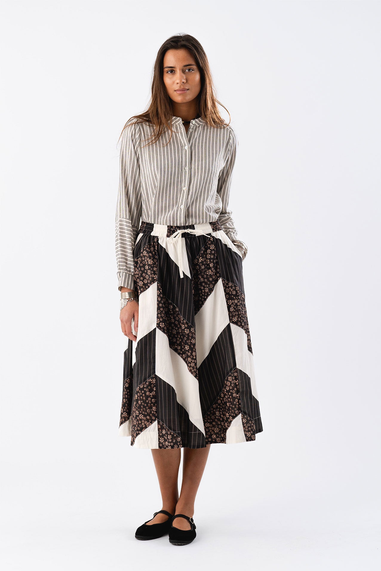 LinaLL Shirt LS - Stripe