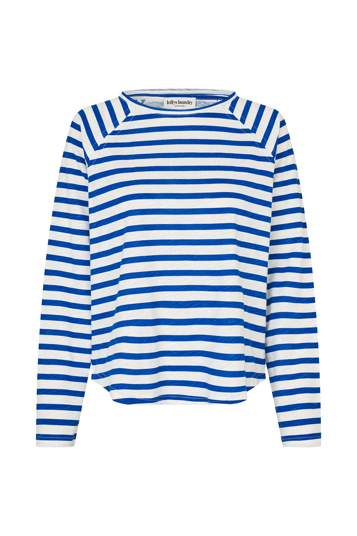 Lollys Laundry LivaLL gestreiftes T-Shirt T-shirt Neon blau