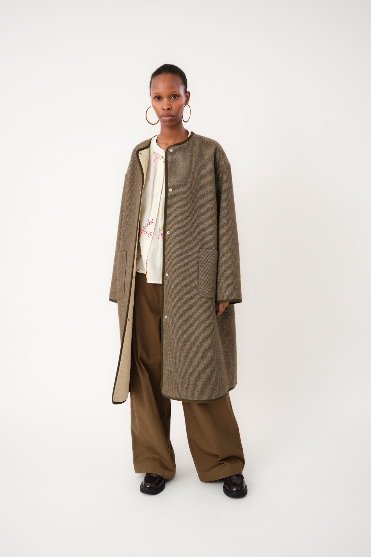 Lollys Laundry LockerbieLL Mantel Outerwear 87 Dark Mokka