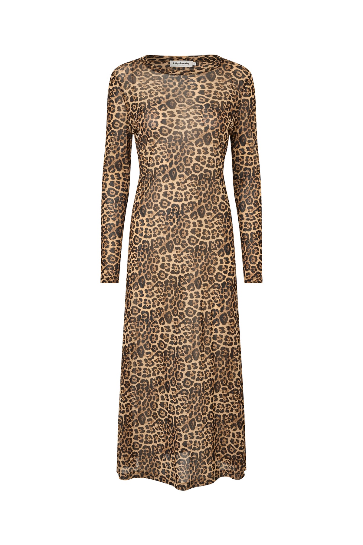 Lollys Laundry LoganLL Maxi Dress LS Dress Leopardenmuster