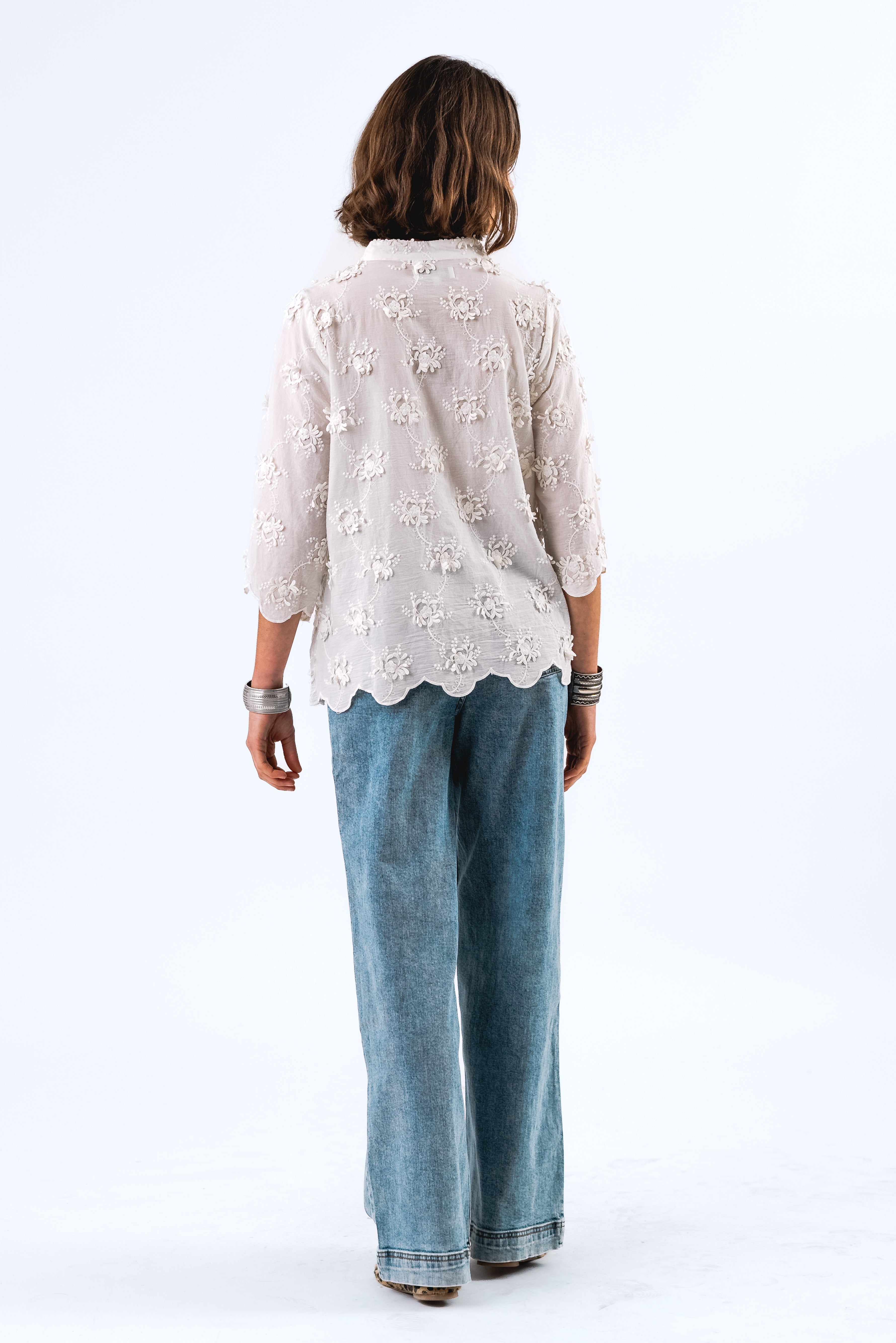 LouiseLL Bluse - Creme