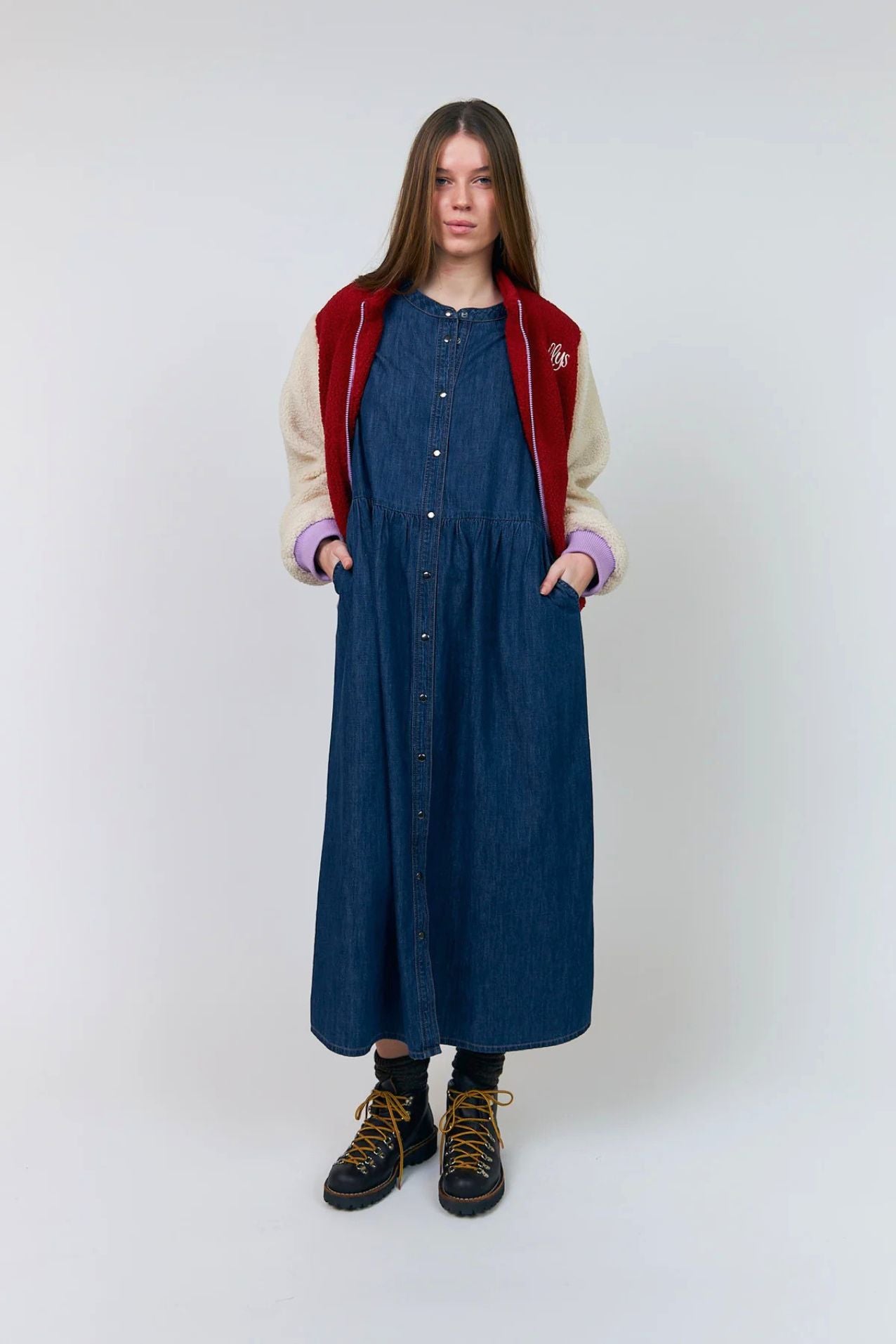 LuaLL kurze Jacke - Rot