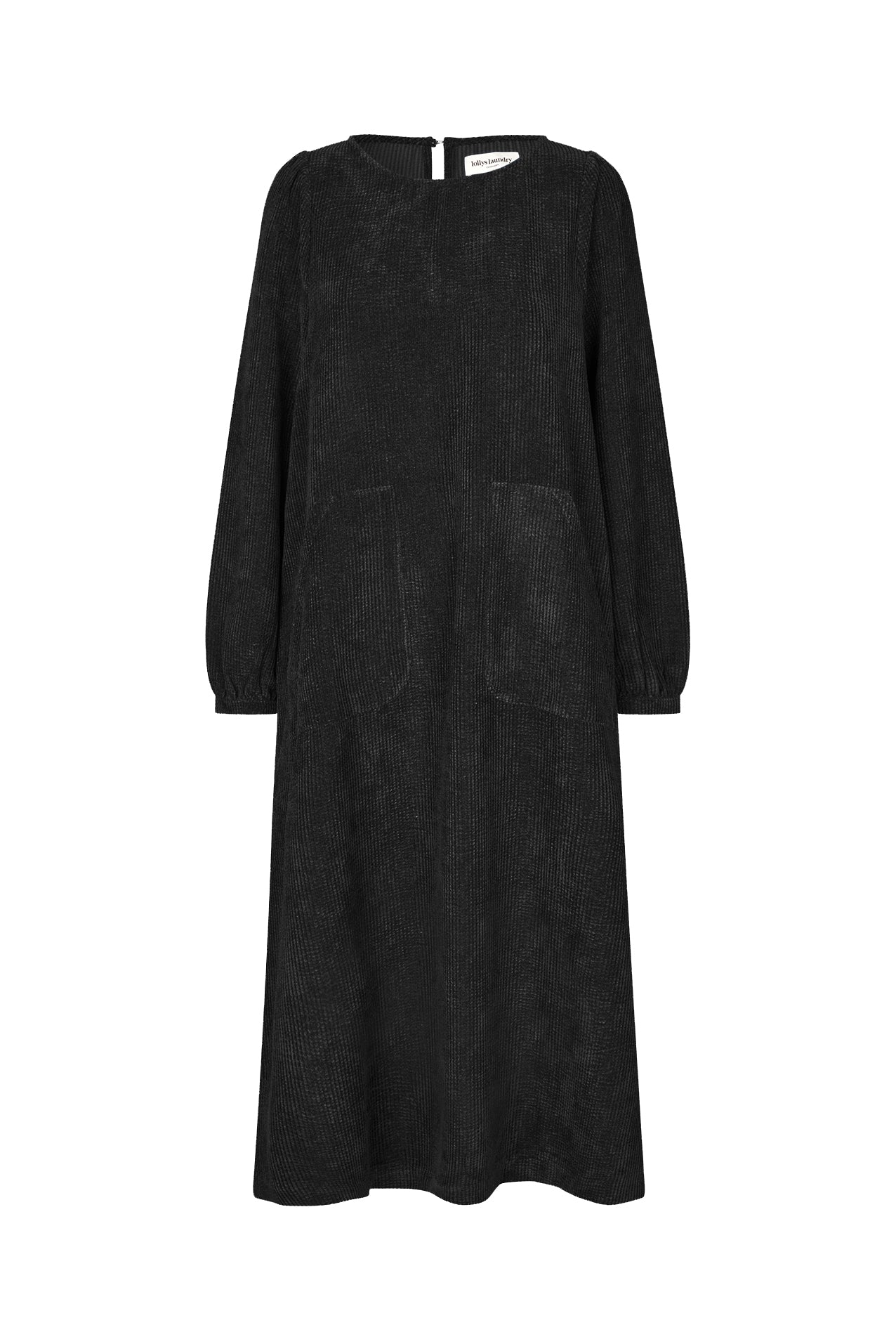 Lollys Laundry LucasLL Midi Dress LS Dress Schwarz