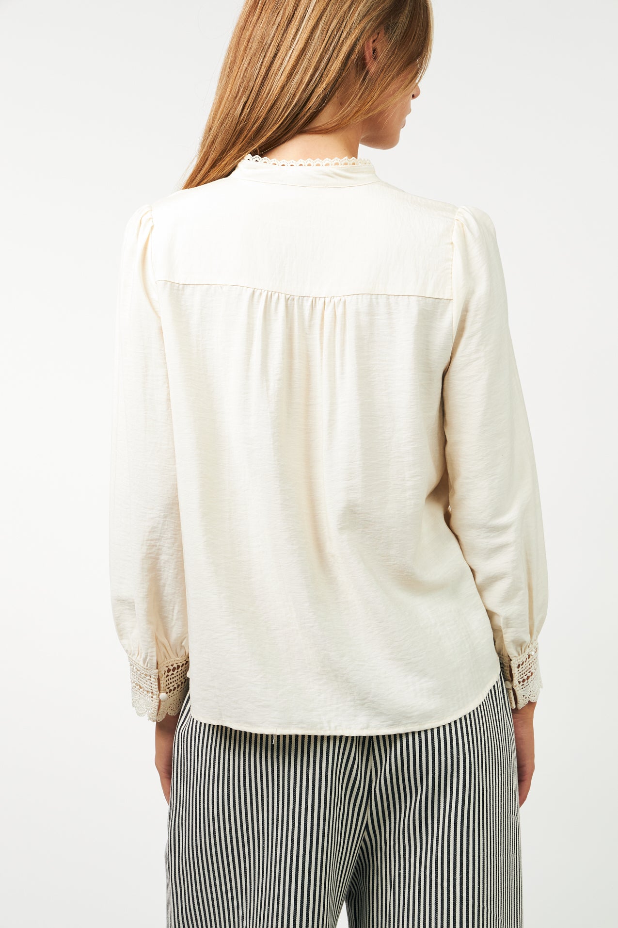 Lollys Laundry LuceLL Hemdbluse Shirt 02 Creme