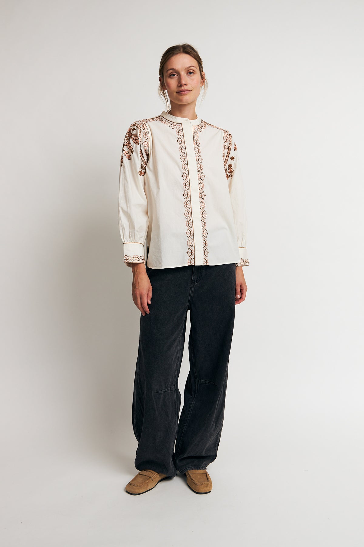 LuciaLL Bluse - Creme