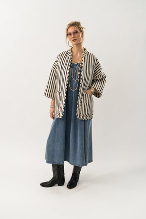 Lollys Laundry LuluLL Jacke 3/4 Jacket 80 Stripe