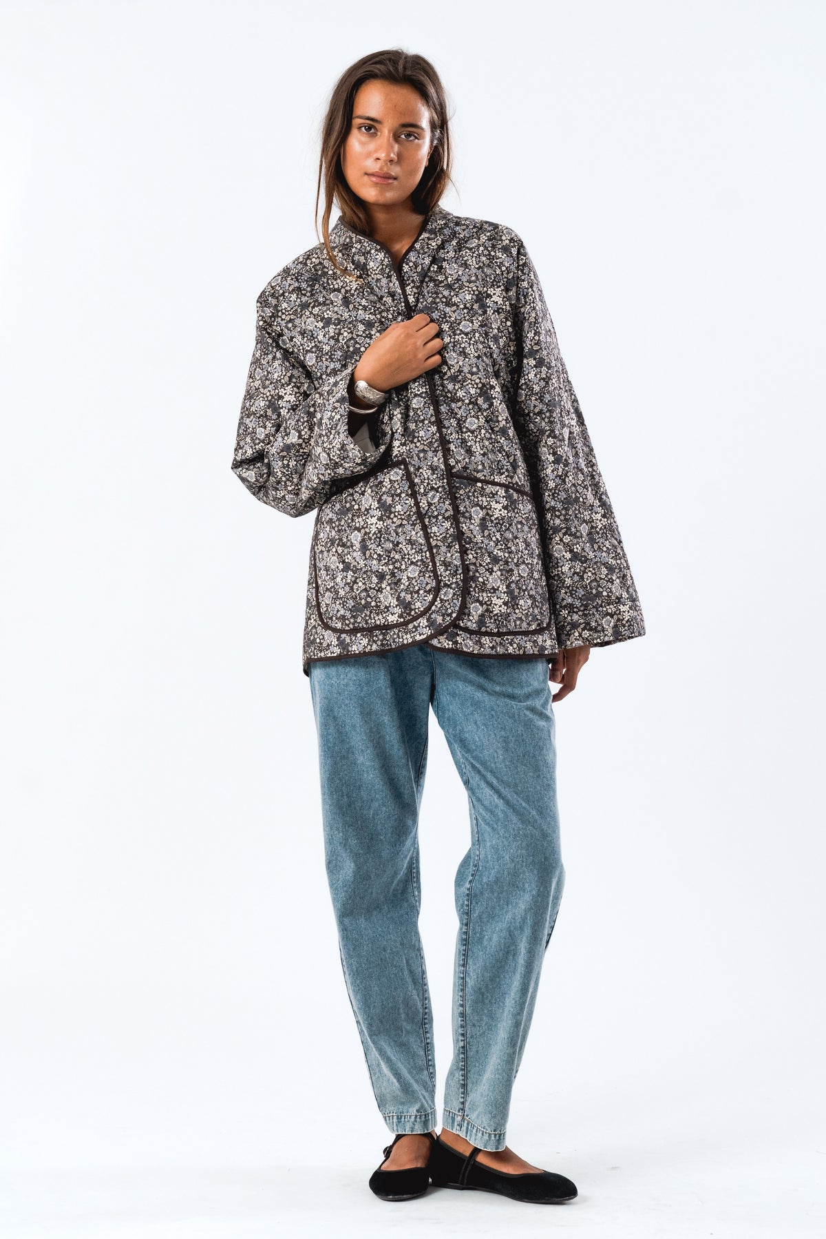 LuluLL Jacket 3/4 - Verblasstes Schwarz