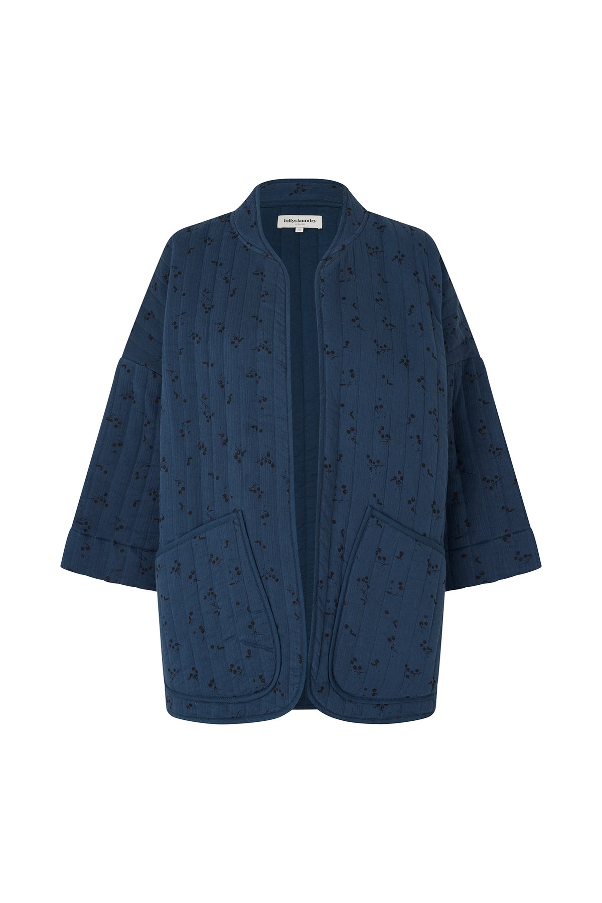 Lollys Laundry LuluLL Jacket 3/4 Kimono Dunkelblau