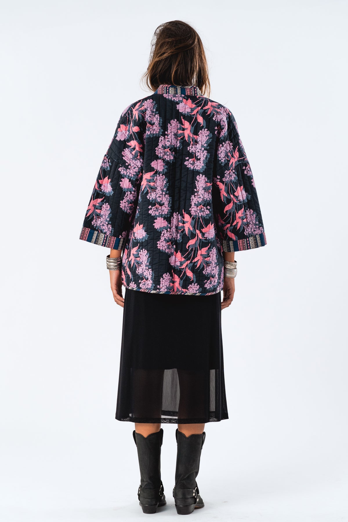 Lollys Laundry LuluLL Jacket 3/4 Kimono Multicolor