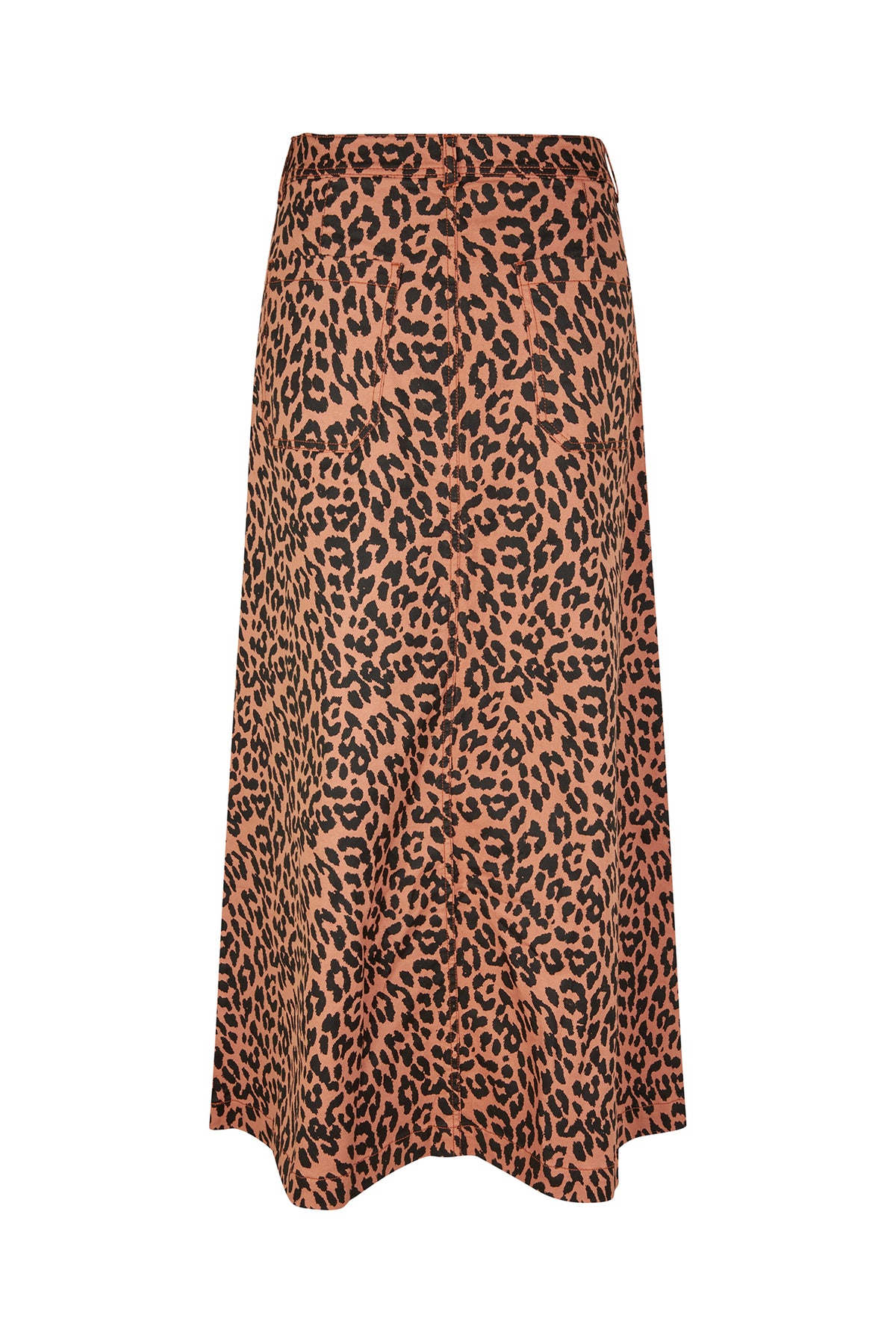 Lollys Laundry LunaLL Maxi Rock Skirt Leopardenmuster